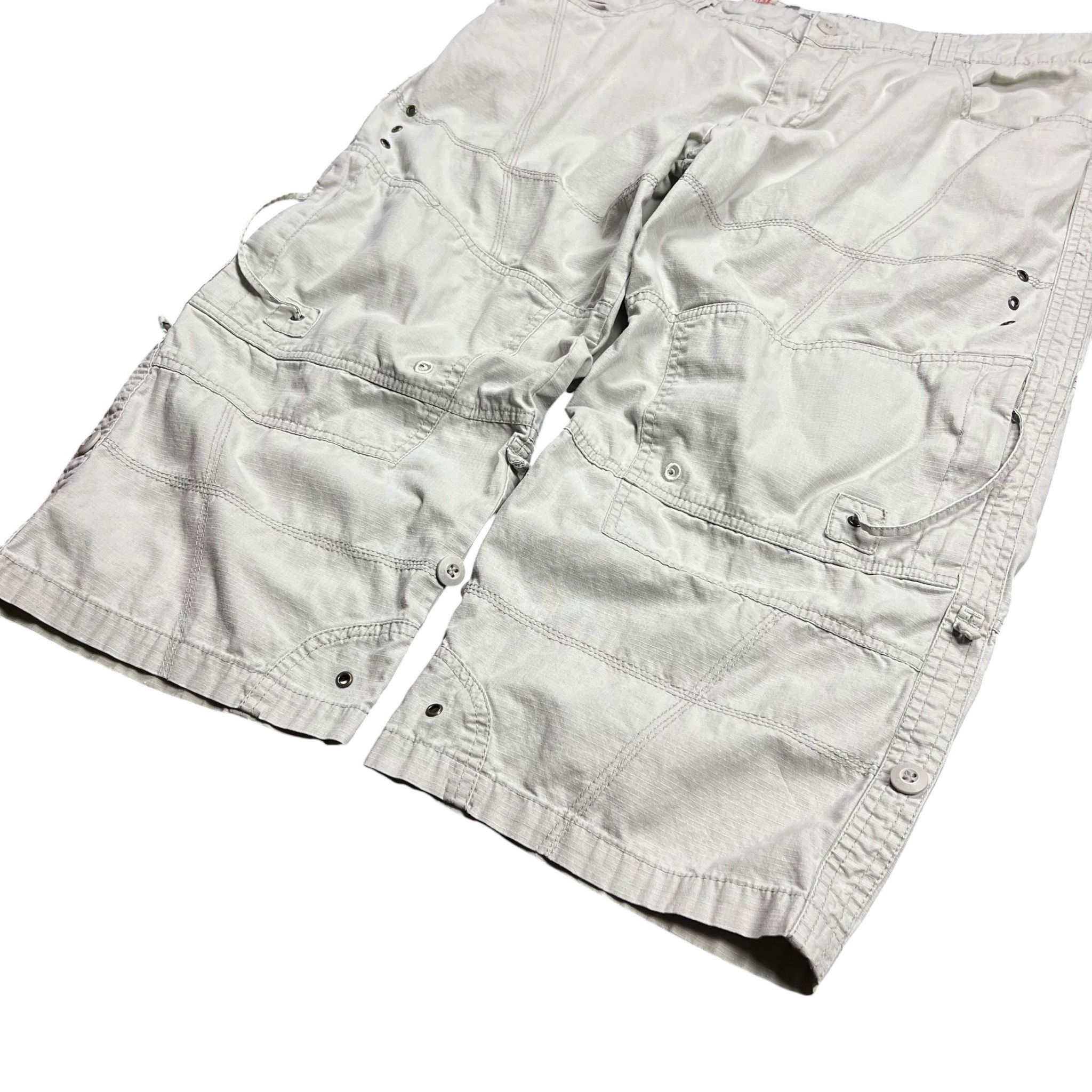 Point Zero Point Zero Contrast Stitch Utility Cargo Capris - 38” Size US 38 / EU 54 - 2 Thumbnail