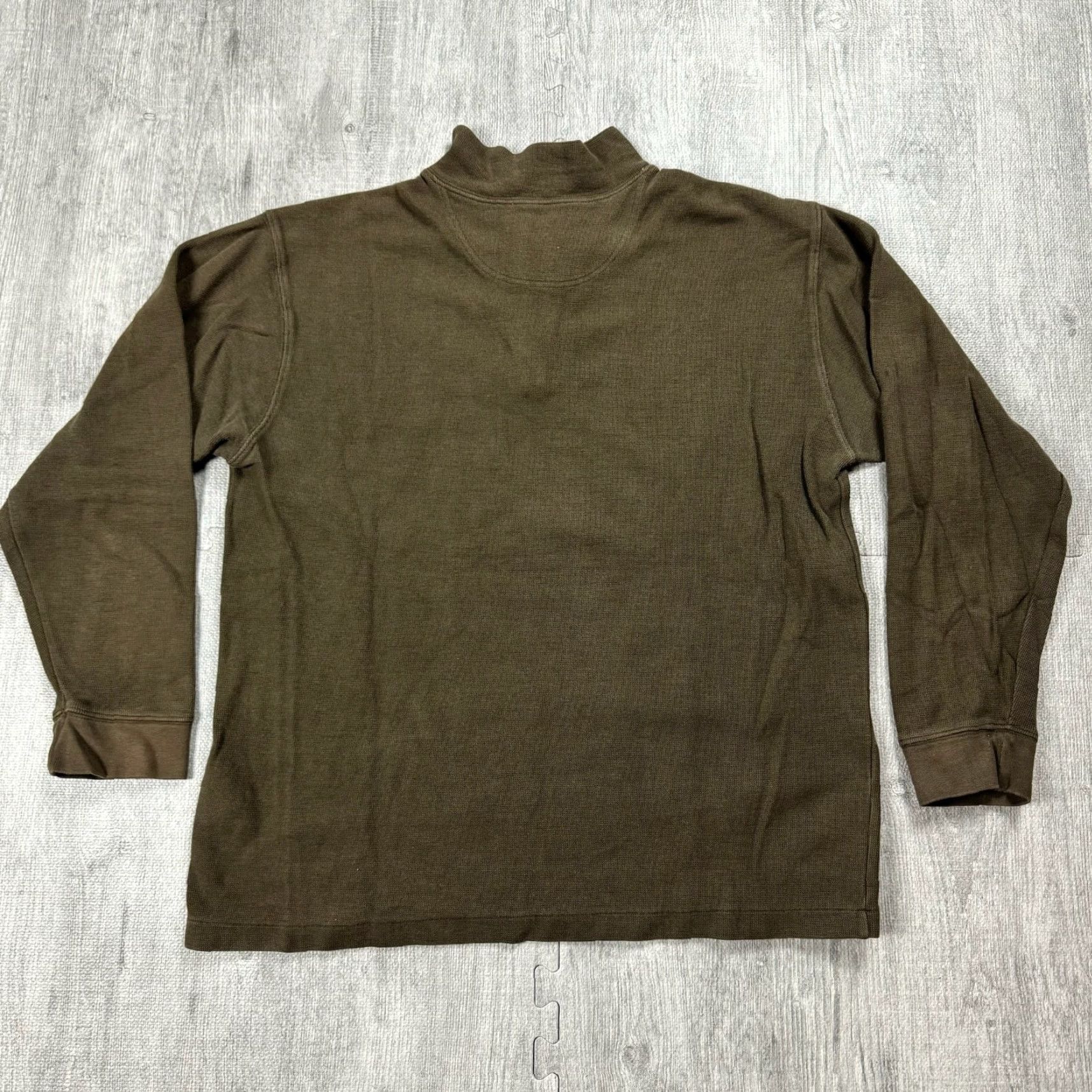 Vintage WOOLRICH MENS 3XDRY XXL 1/4 ZIP COTTON BLEND SWEATER BROWN OUTDOOR Size US XXL / EU 58 / 5 - 6 Thumbnail