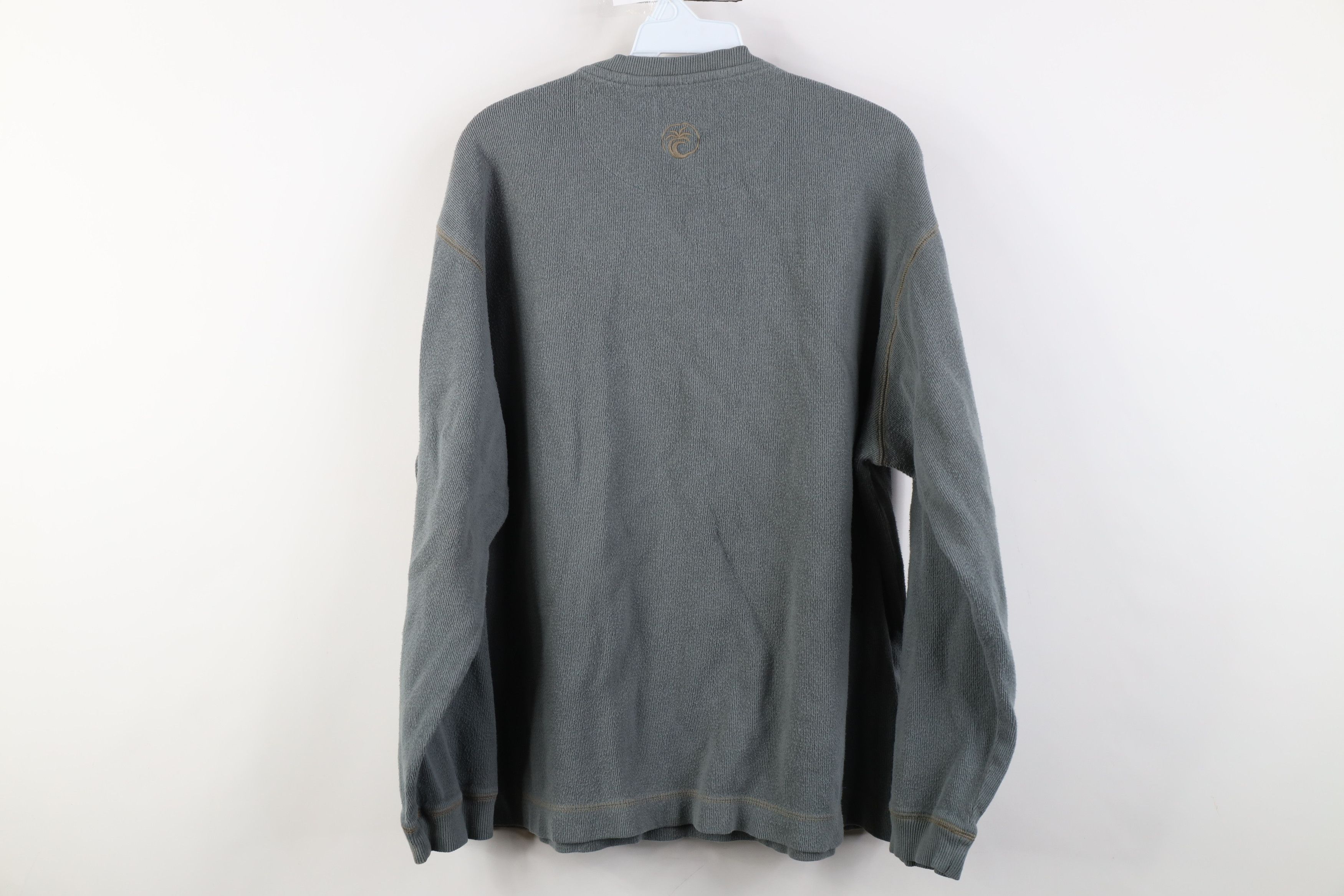 Ocean Pacific Vintage 90s Y2K Ocean Pacific Surfing Henley T-Shirt Teal Size US XL / EU 56 / 4 - 11 Thumbnail