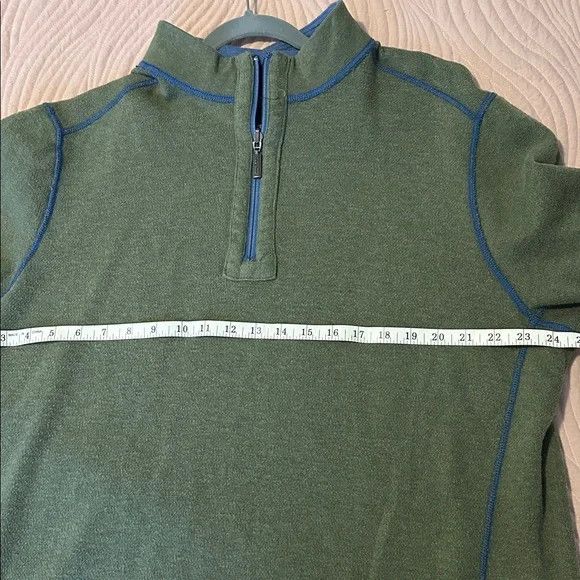 Tommy Bahama Tommy Bahama Flipside Half Zip Reversible Sweatshirt Size US XL / EU 56 / 4 - 8 Thumbnail
