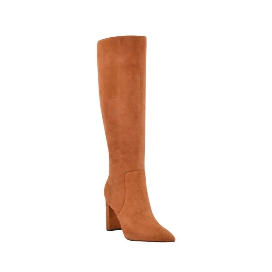 Nine West NINE WEST / Danee / Pointed Toe / Block Heel Zip-Up / Leathe Size US 7.5 / IT 37.5 - 1 Thumbnail