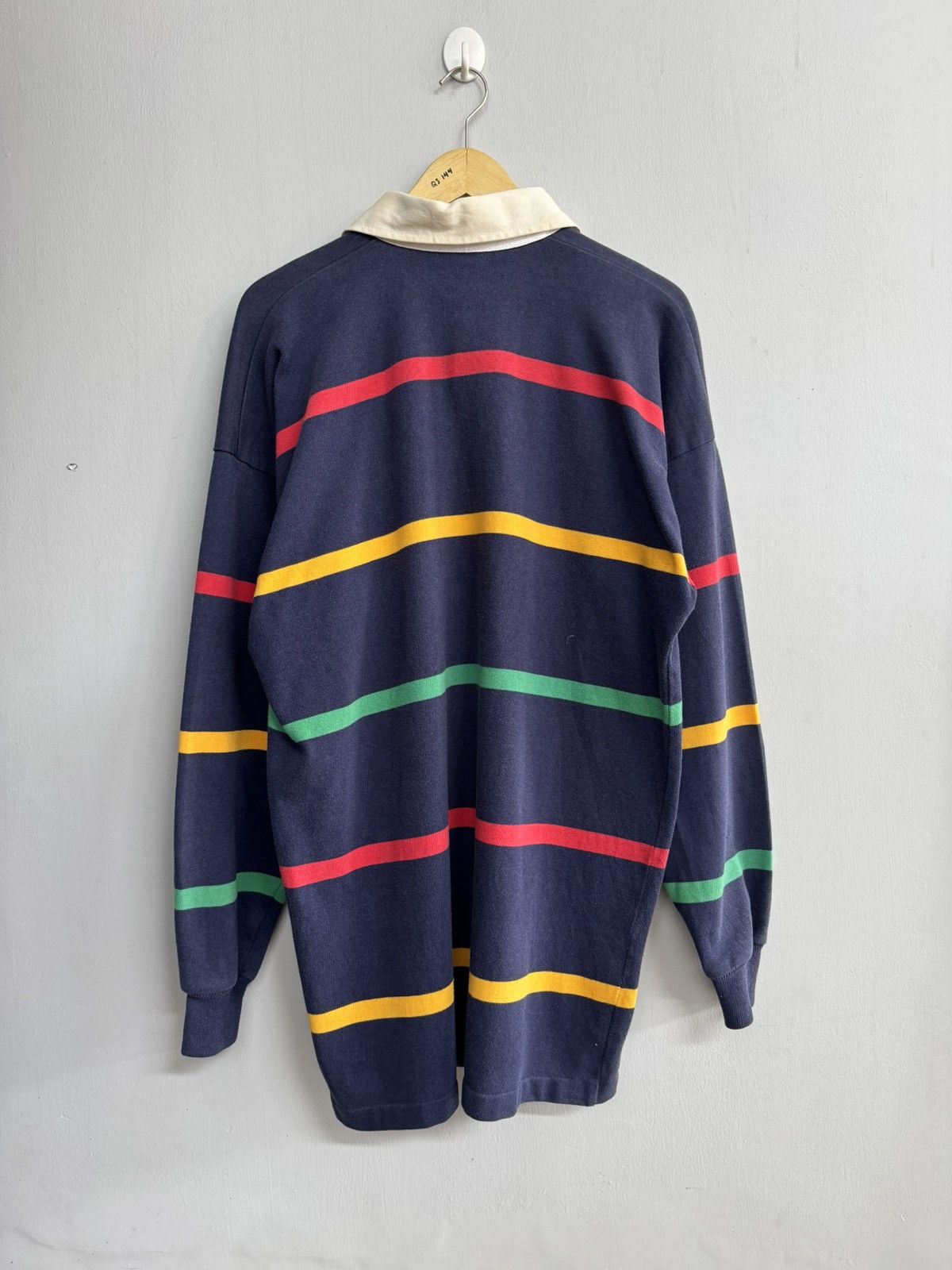 Canterbury of New Zealand VINTAGE CANTERBURY OF NEW ZEALAND RUGBY STRIPE LONG SHIRT Size US XL / EU 56 / 4 - 5 Thumbnail