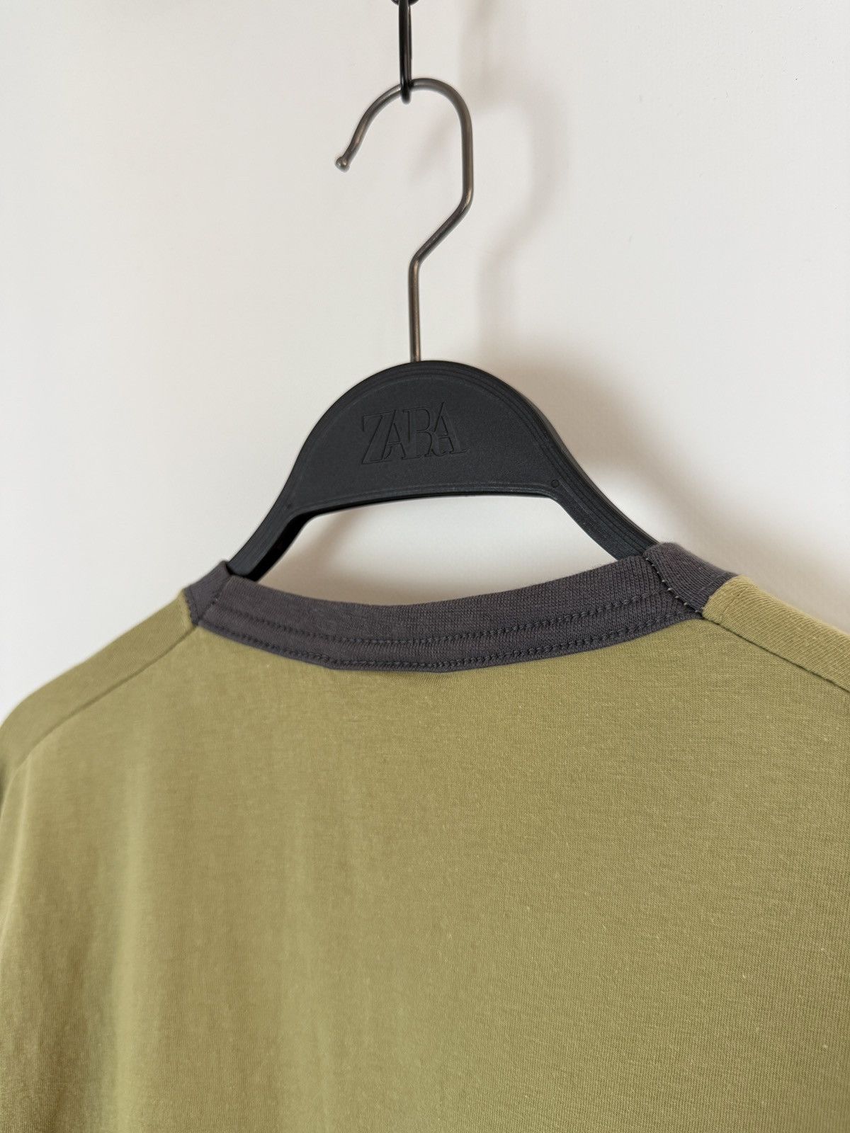 Vintage Y2K Vintage Starworld Green Blank Ringer T-Shirt M Size US M / EU 48-50 / 2 - 6 Thumbnail
