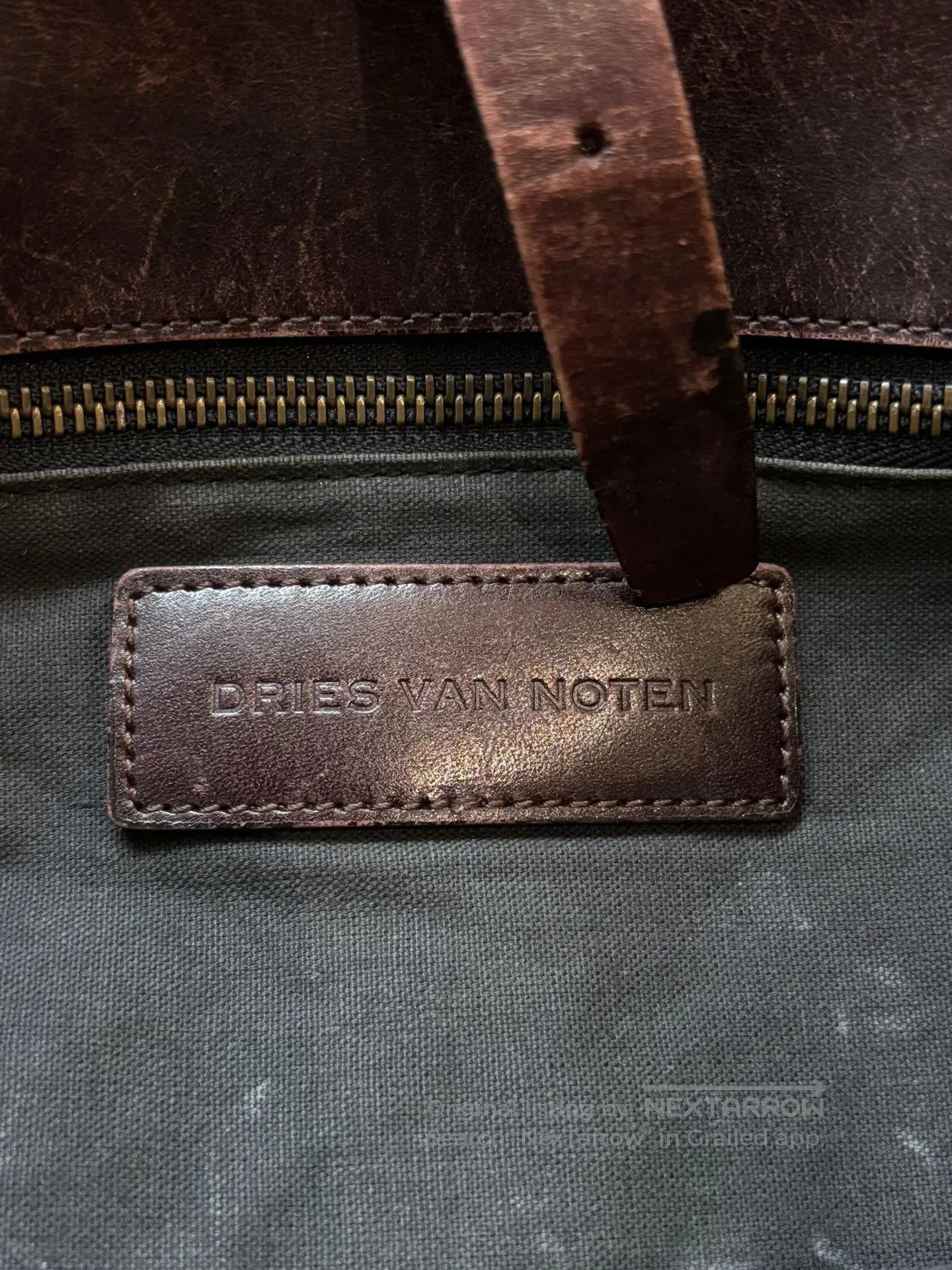 Dries Van Noten Dries Van Noten 00S Brown Crossbody. Size ONE SIZE - 6 Thumbnail