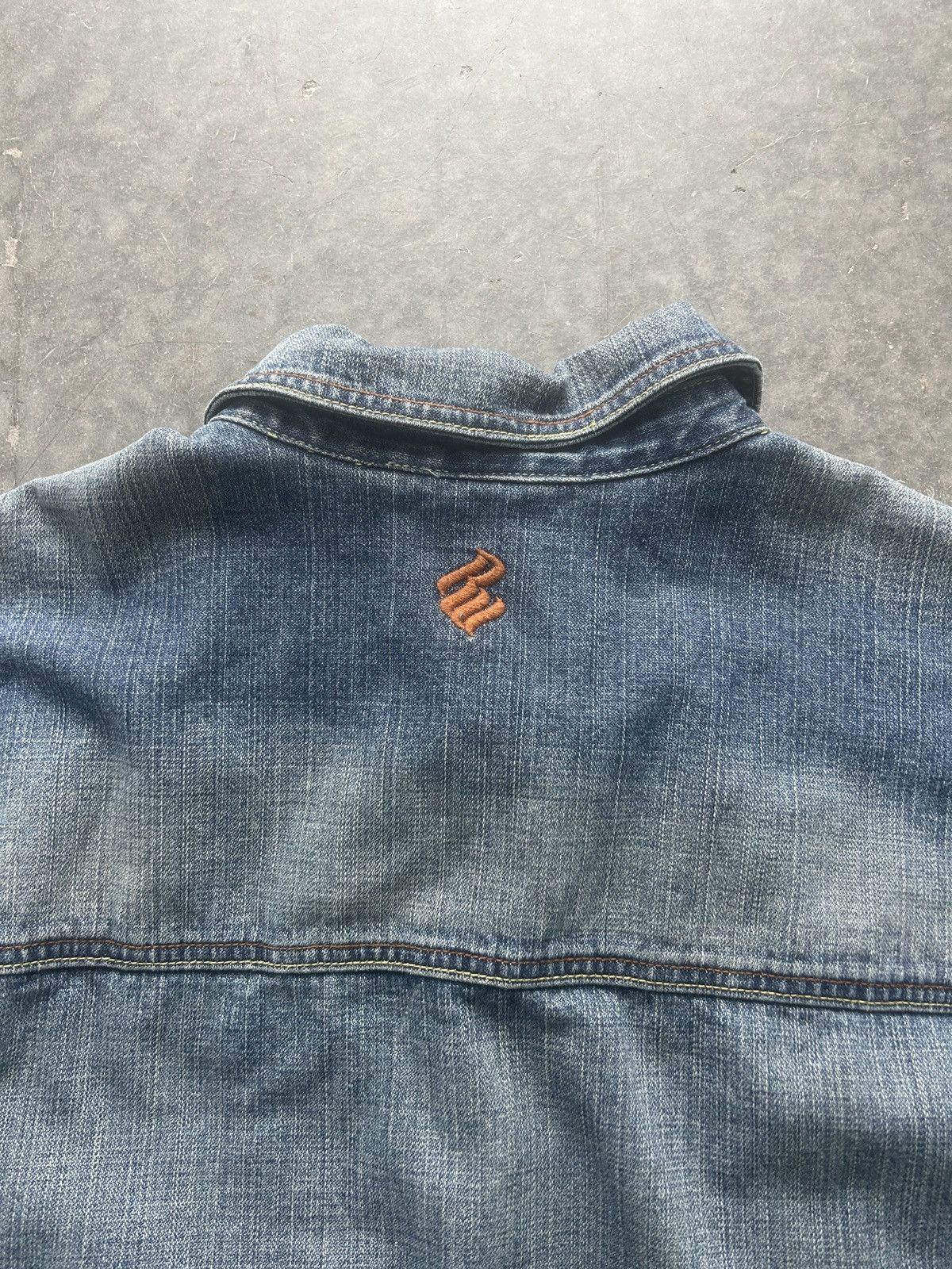 Rocawear × Vintage Vintage Y2K Rocawear Denim Jacket Oversized Fit Size US XXL / EU 58 / 5 - 7 Thumbnail