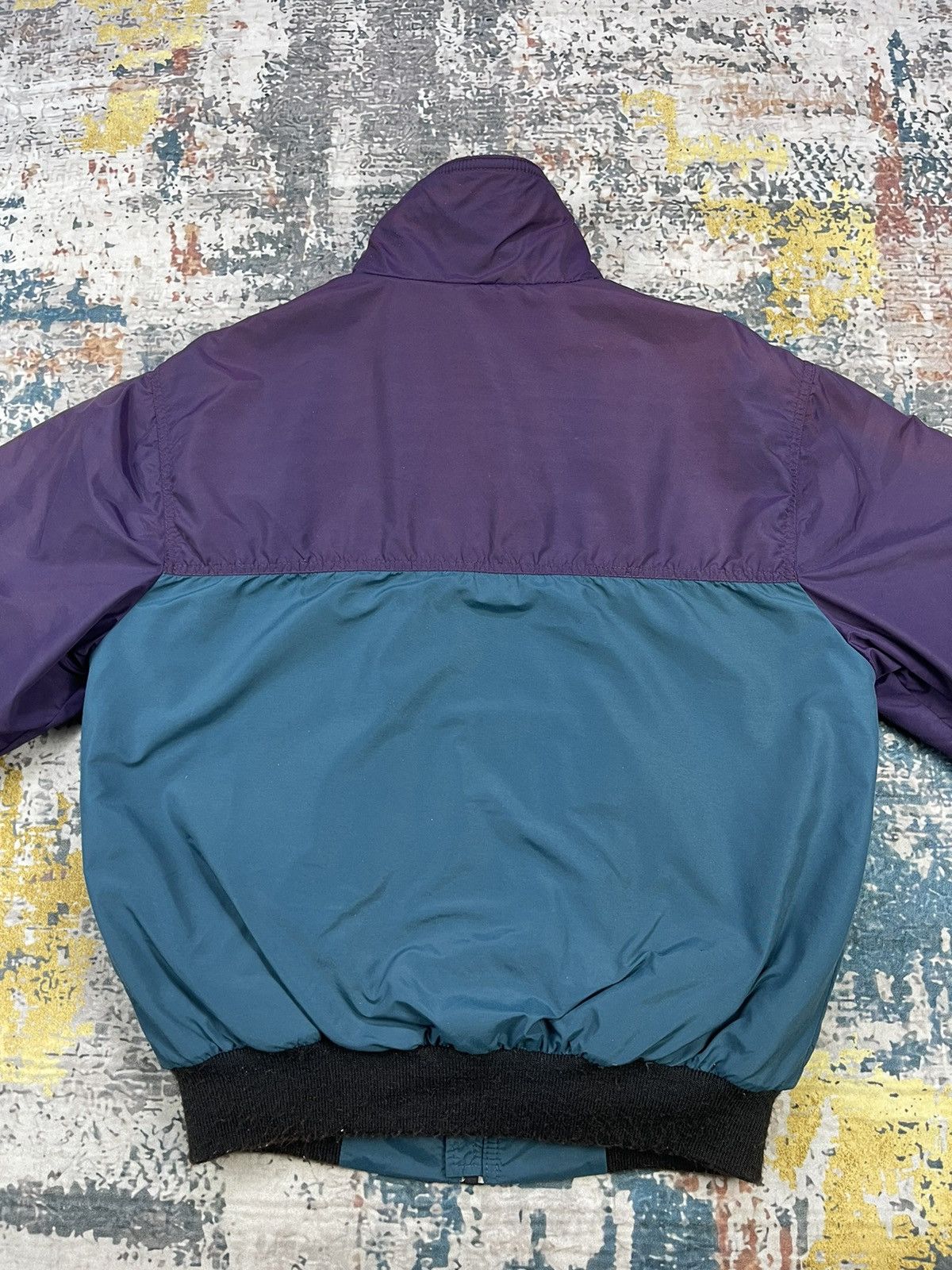 L.L. Bean Vtg LL Bean Navajo Lining Nylon Shell Outdoor Jackets Size US S / EU 44-46 / 1 - 6 Thumbnail