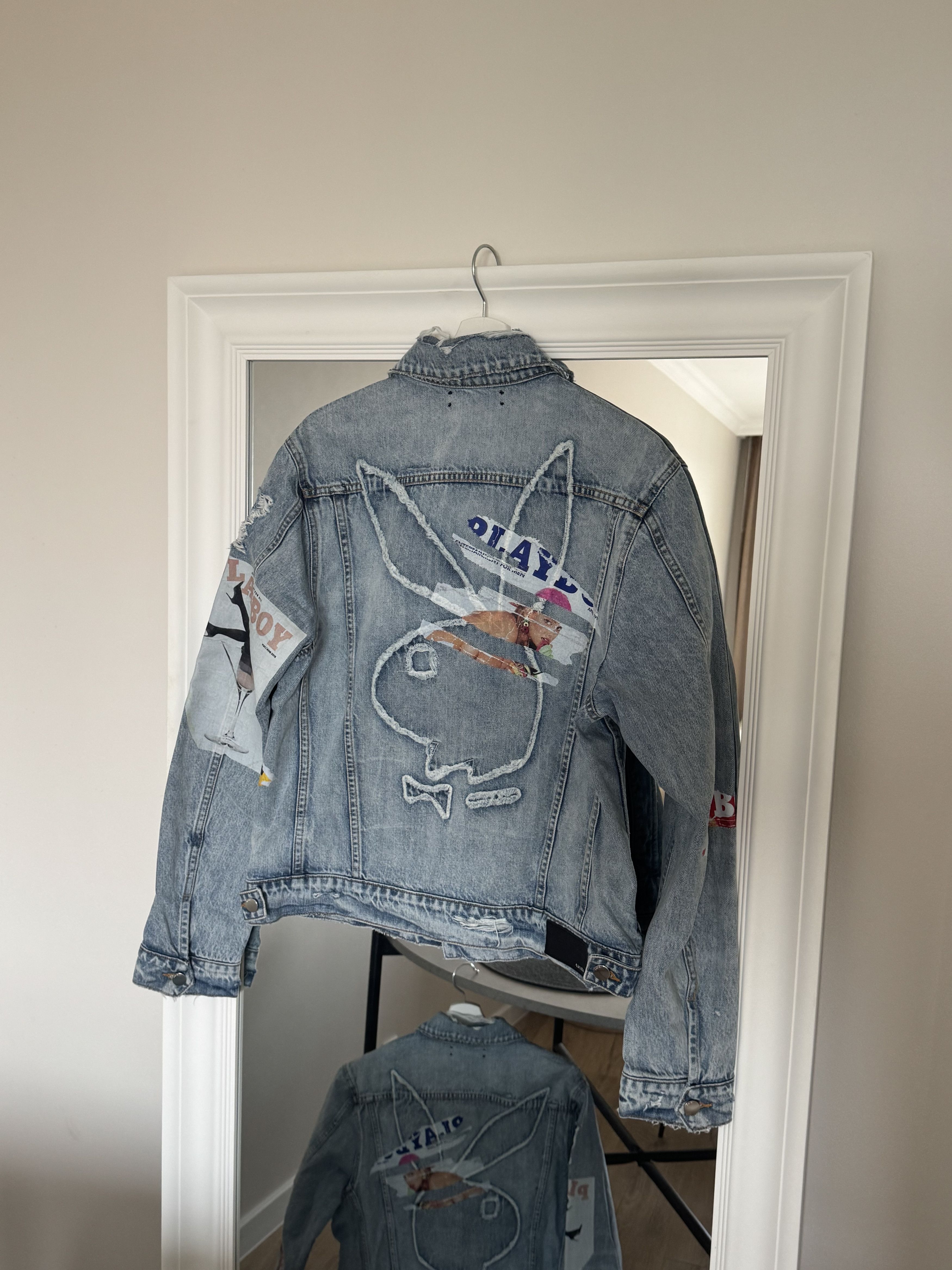 Amiri AMIRI X PLAYBOY DENIM JACKET Size US L / EU 52-54 / 3 - 1 Thumbnail