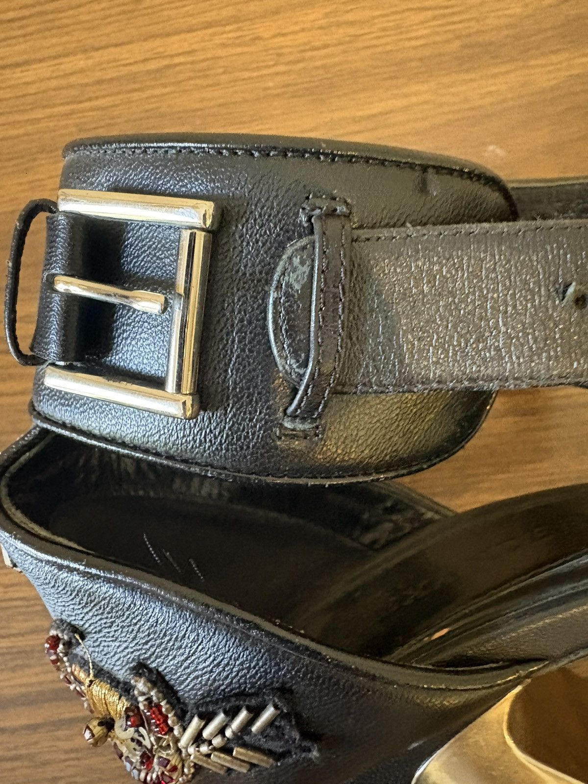 Alexander McQueen Rare Alexander McQueen Embroidered Obsession Heels Size US 8.5 / IT 38.5 - 10 Thumbnail
