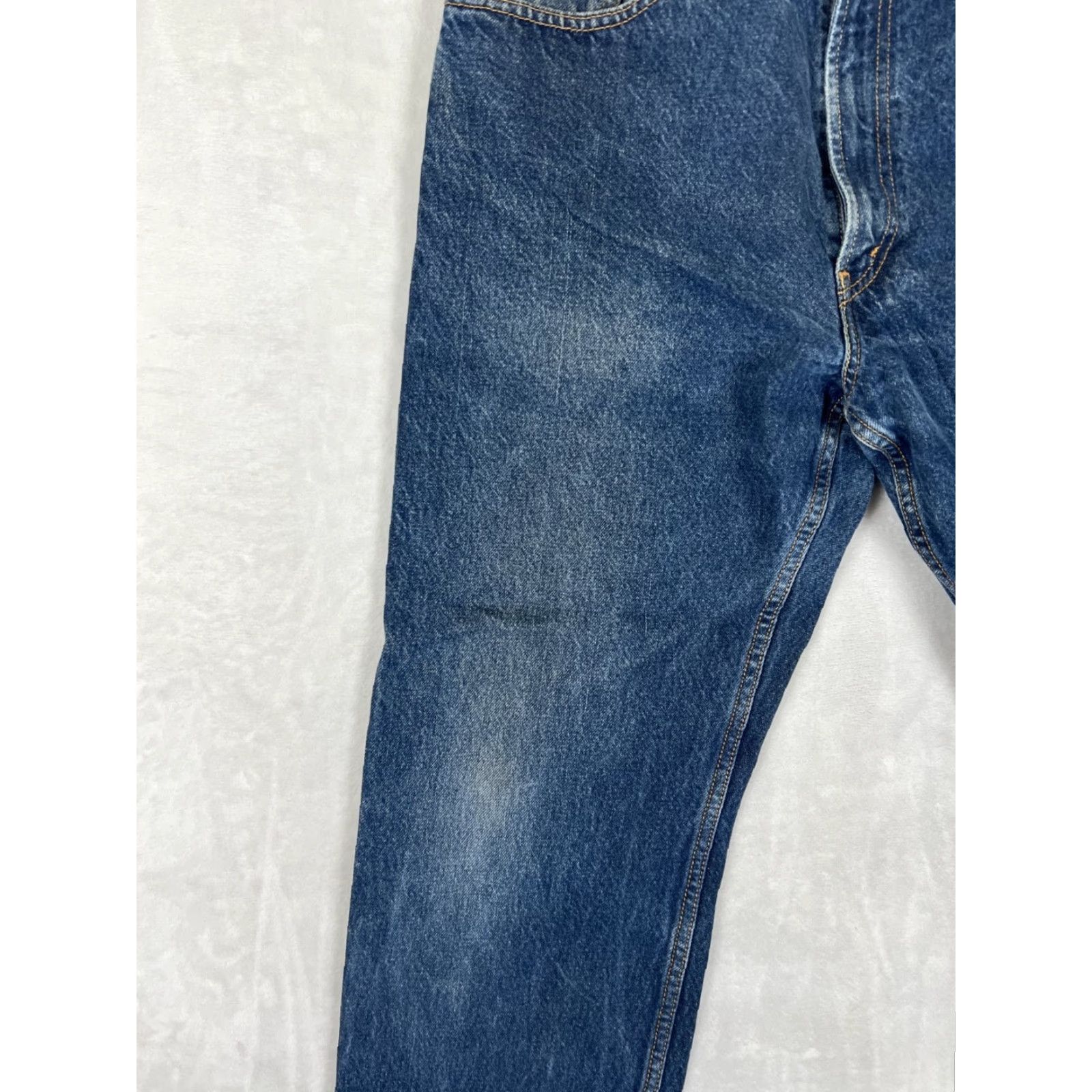 Levi's VINTAGE Levi’s 505 Jeans - 36x30 - Denim - Blue - Regular Fit - 5-Pocket - Zip - Mid Rise - Mexico - USA Theme - 90s - Men's Size US 36 / EU 52 - 2 Thumbnail