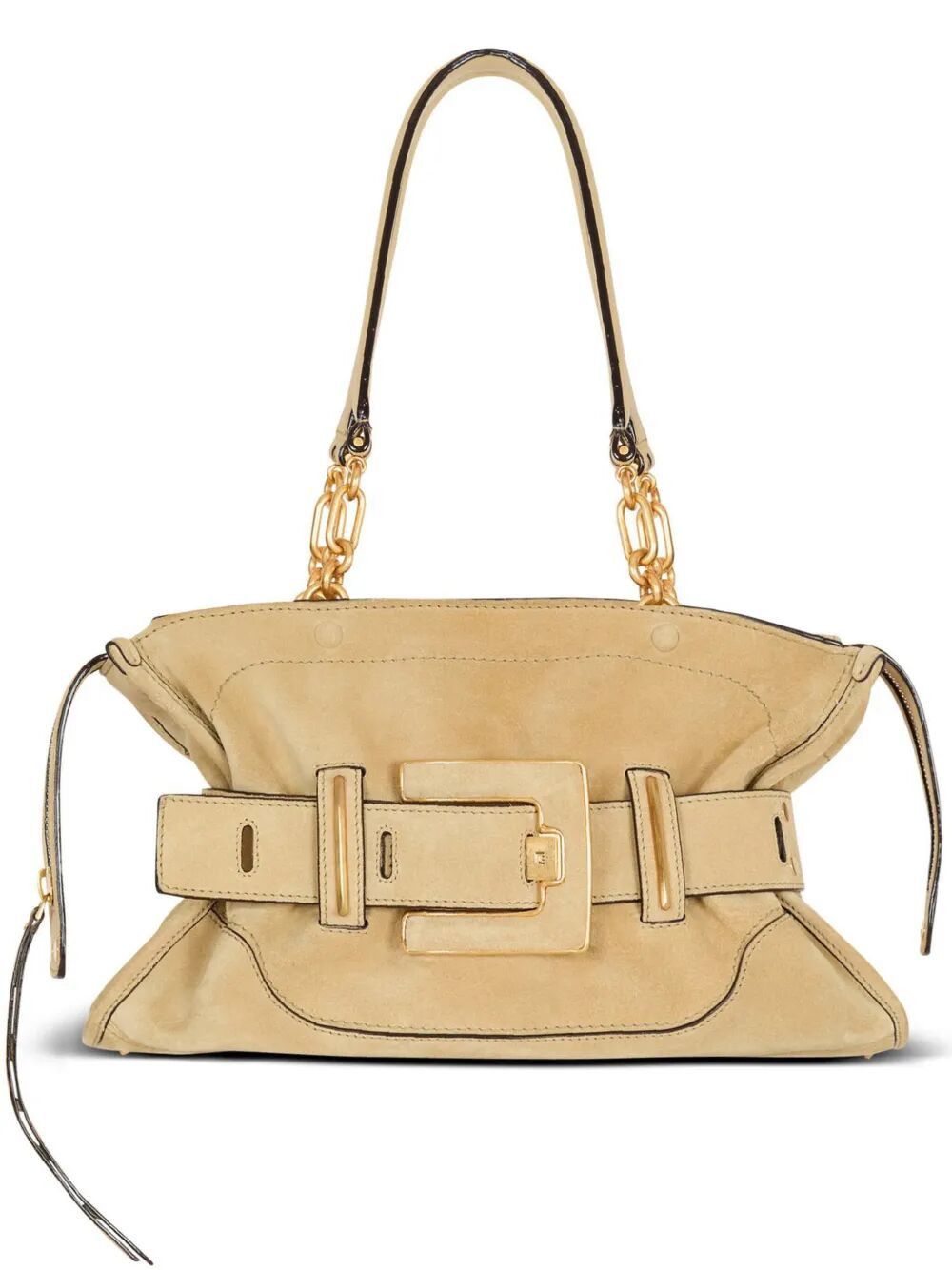 Balmain "ANTHEM" SUEDE LEATHER SHOULDER BAG Size ONE SIZE - 1 Thumbnail