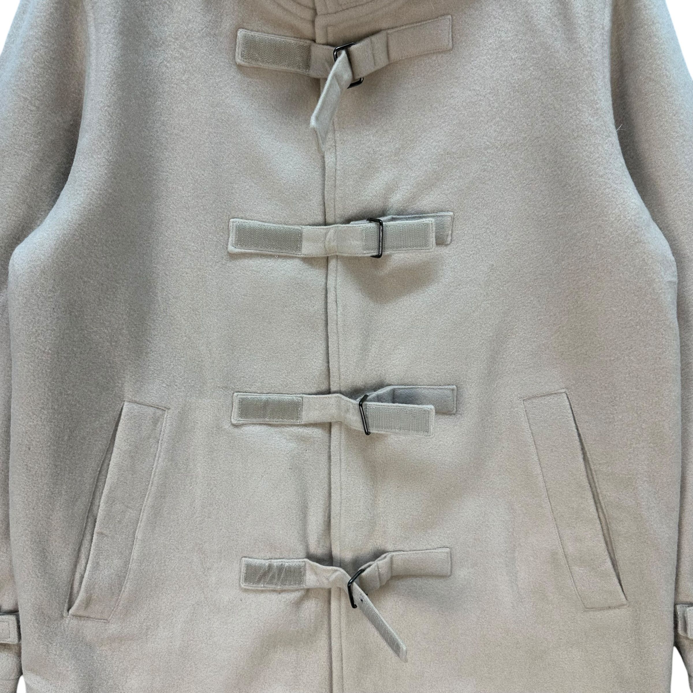 Tornado Mart TORNADO MART Wool Hooded Long Coat Jacket #A78-1899 Size US M / EU 48-50 / 2 - 6 Thumbnail