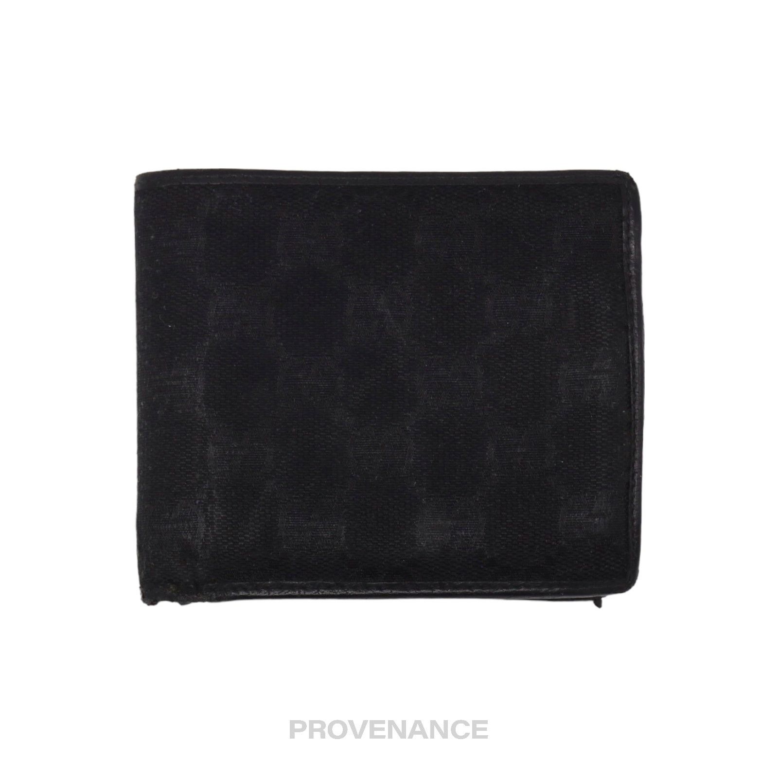 🔴 Gucci GG Bifold Wallet - Black GG Canvas
