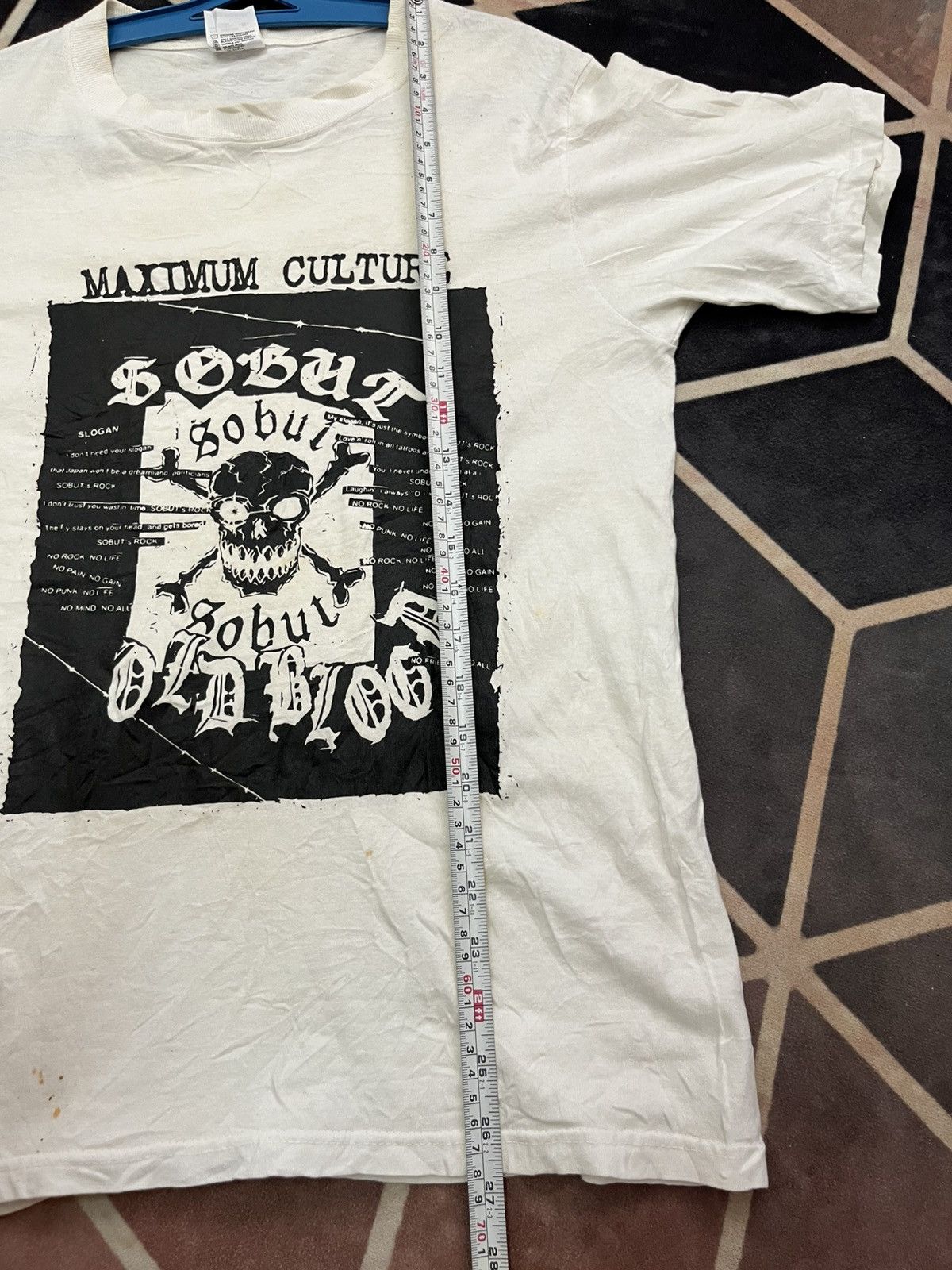 Anvil 💥 Distressed Sobut Maximum Culture Old Blood Skull Size US S / EU 44-46 / 1 - 11 Thumbnail