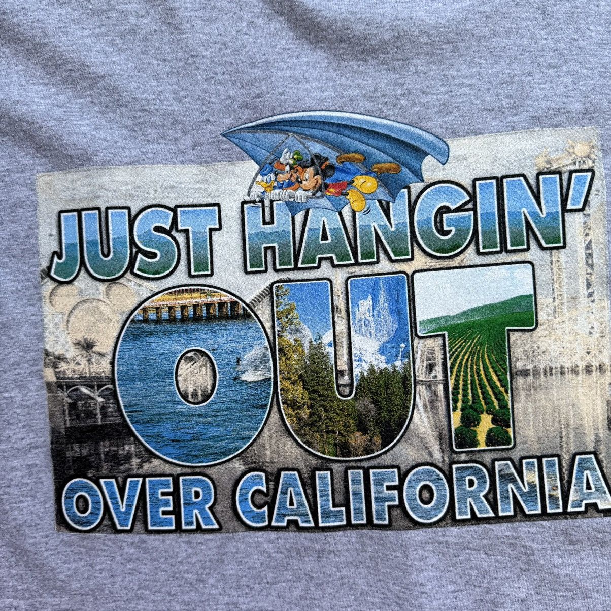 Disney Vintage Disney California Adventure Tee Size US XL / EU 56 / 4 - 4 Thumbnail
