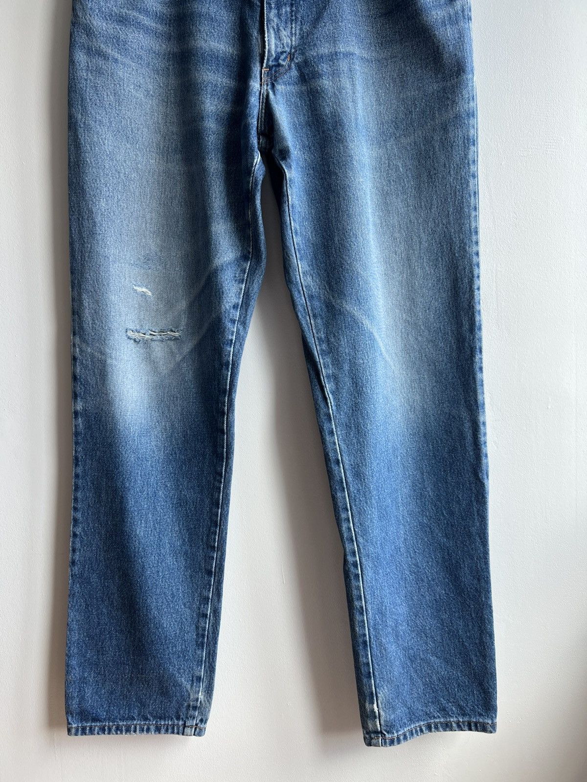 Yves Saint Laurent Vintage Yves Saint Laurent YSL Mens Blue Denim Jeans Pants Size US 38 / EU 54 - 12 Thumbnail