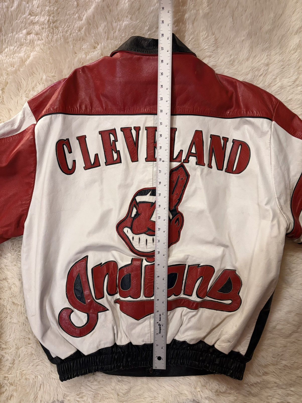 Other Vintage Y2K Cleveland Indians MLB Full Zip Jacket Logo Size US M / EU 48-50 / 2 - 13 Thumbnail