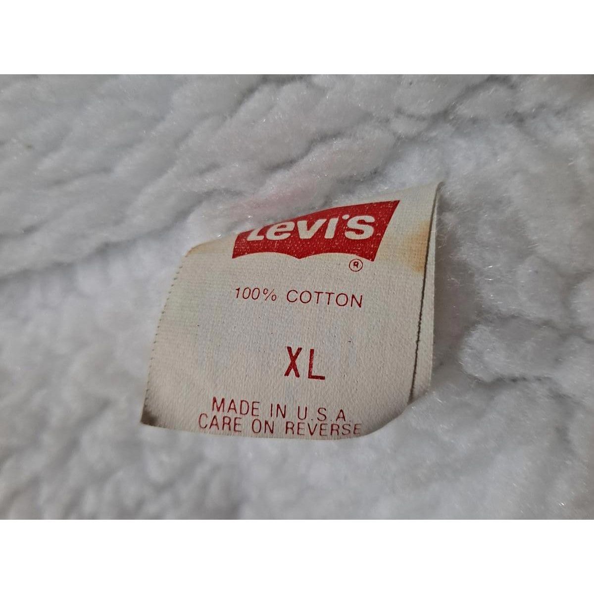Levi's Vintage Levi's Lined Vest 100% Cotton Made in the USA Size X Size US XL / EU 56 / 4 - 4 Thumbnail
