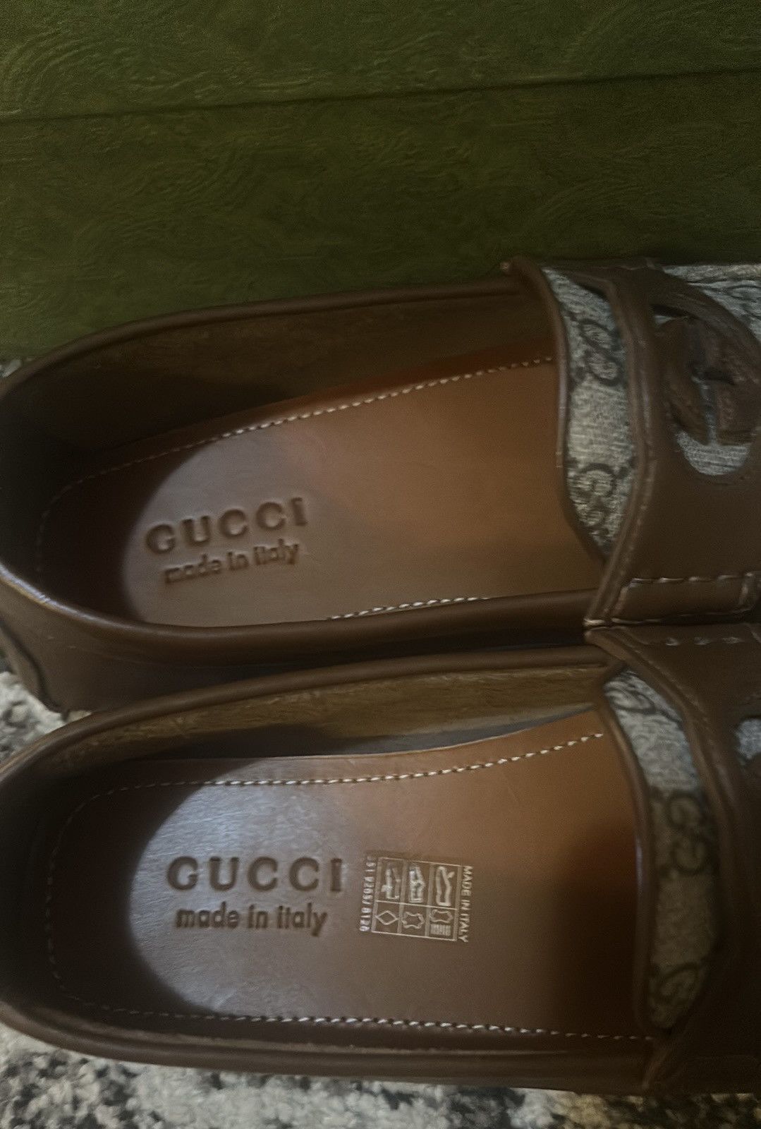 Gucci Gucci GG Logo Interlocking G Driving Loafer Size US 8 / EU 41 - 5 Thumbnail