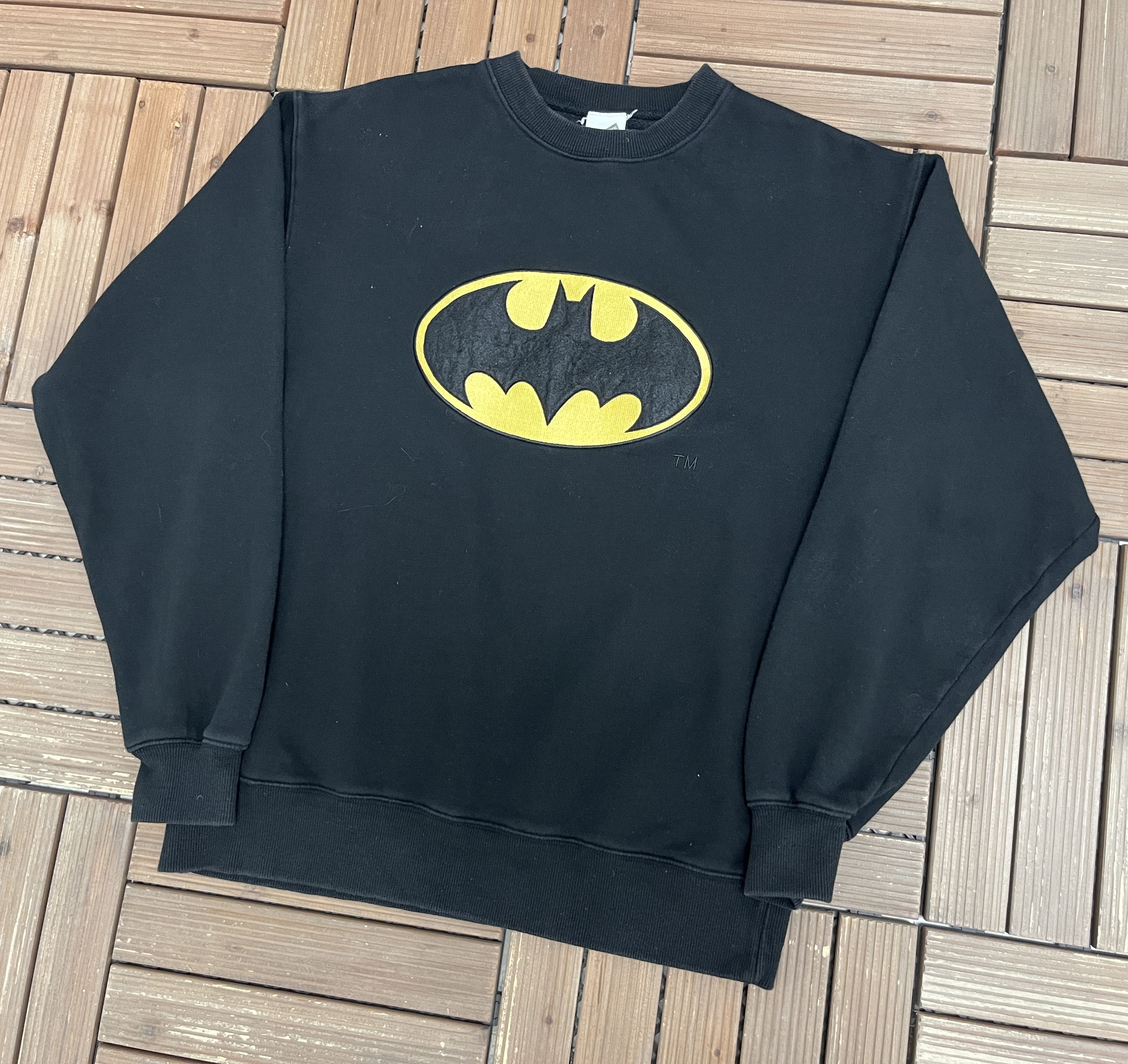 Vintage Batman Vintage Black Crewneck Sweater Size US S / EU 44-46 / 1 - 3 Thumbnail