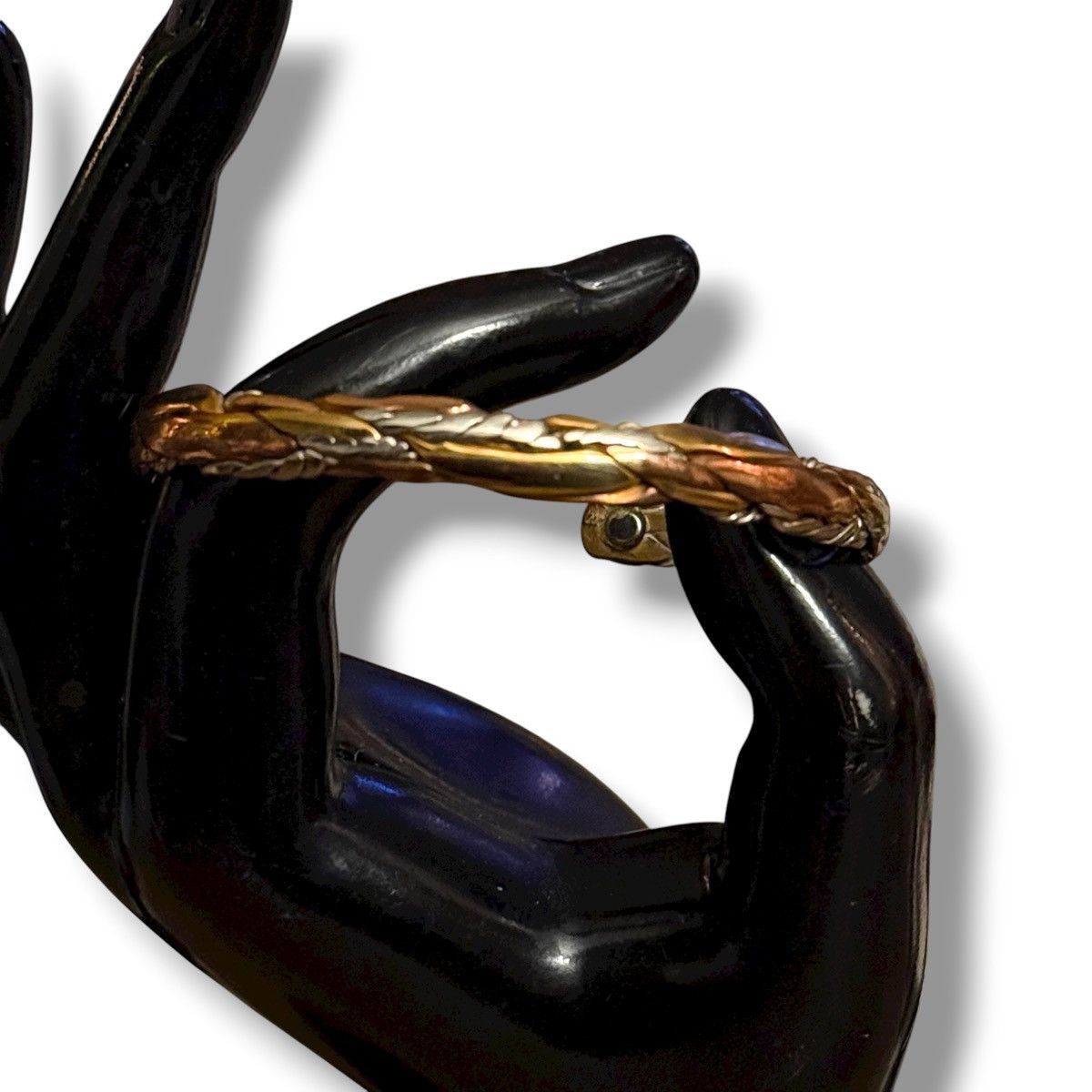 Vintage Vintage Sergio Lub copper and silver cuff bracelet Size ONE SIZE - 2 Thumbnail