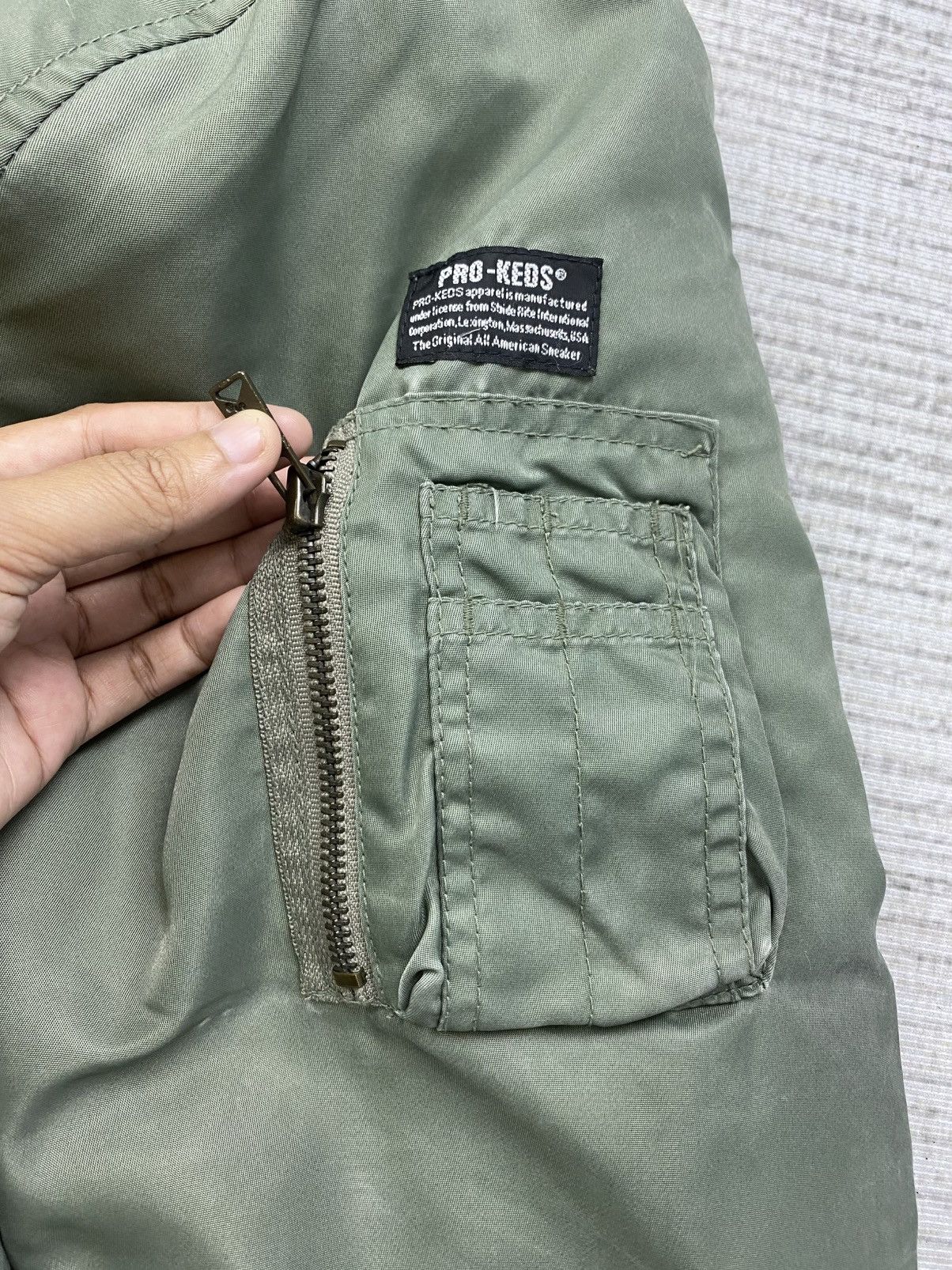 Vintage Pro Keds Type MA-1 Bomber Jacket 00s PRO-KEDS MA-1 bomber