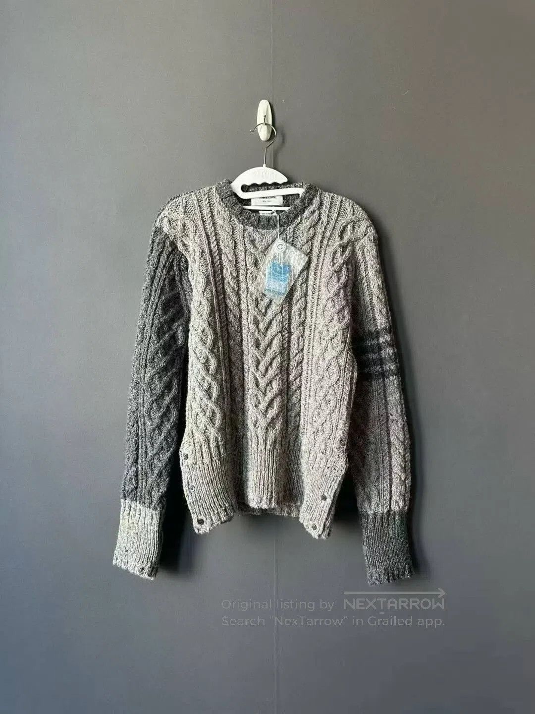 Thom Browne Thom Browne Colorblocked Sweater| Size US L / EU 52-54 / 3 - 1 Thumbnail