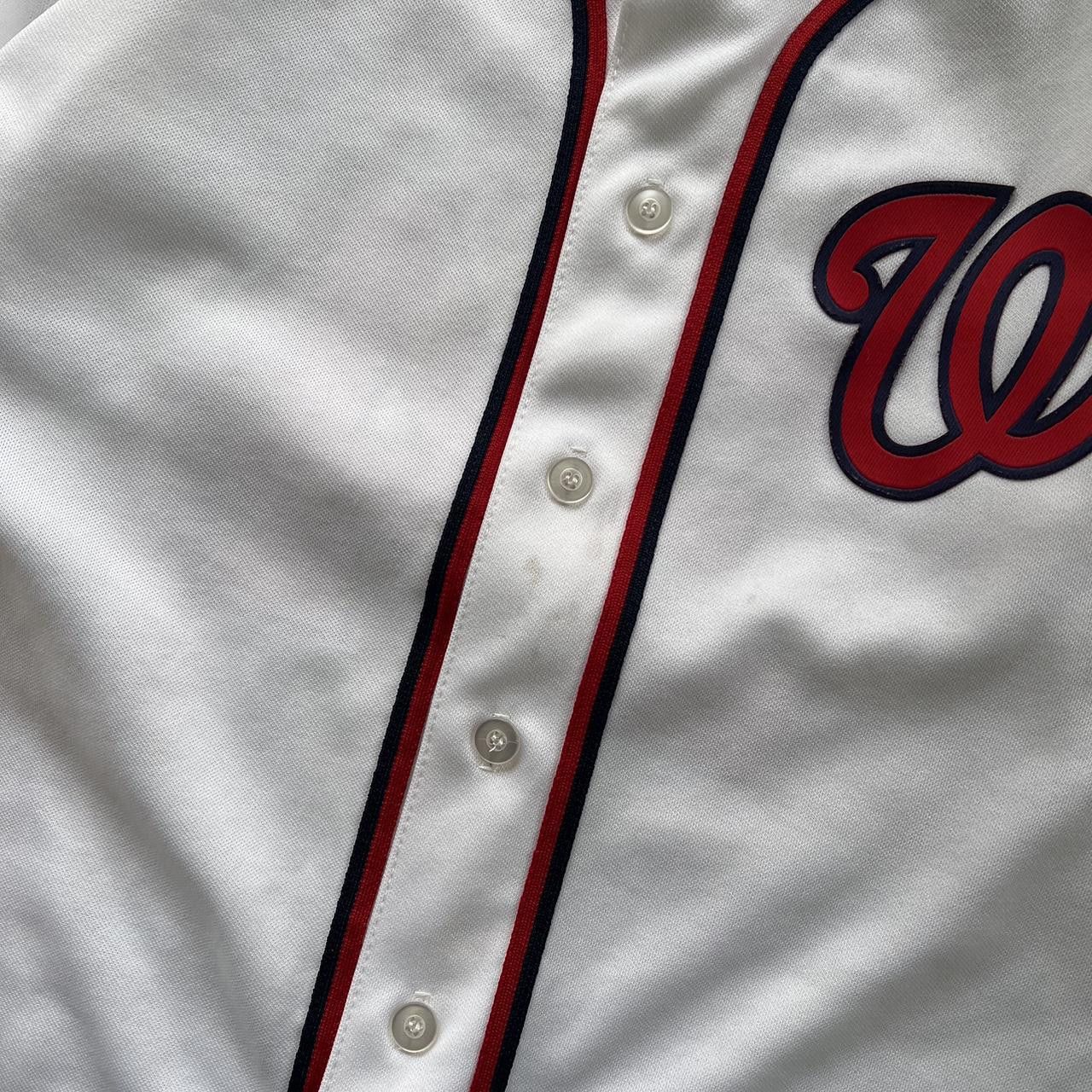 MLB MLB Washington Nationals Baseball Jersey Away White Size xs Size US XS / EU 42 / 0 - 8 Thumbnail