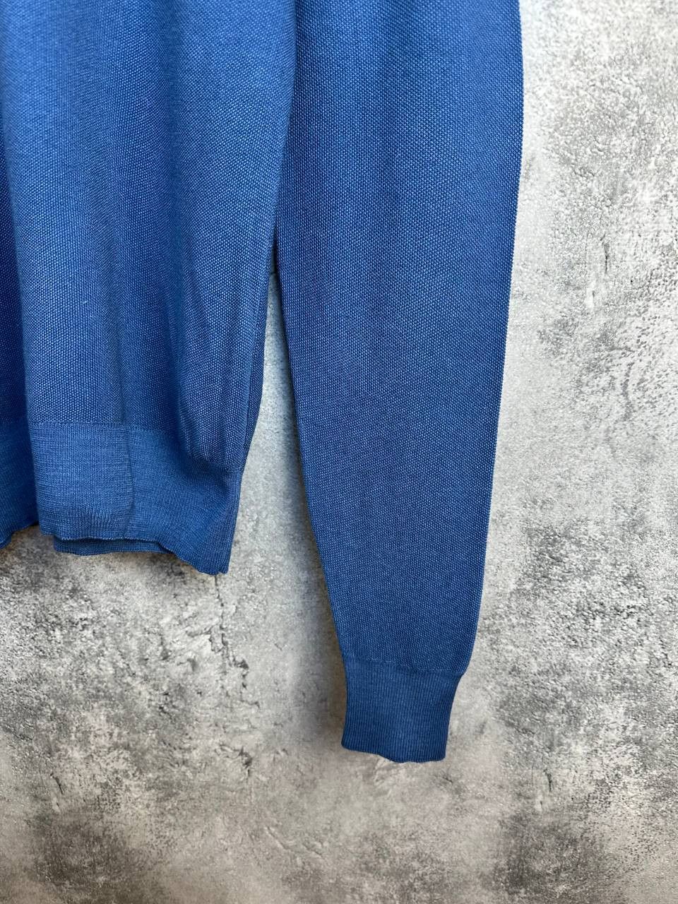 Boggi Boggi Milano Knit V-Neck Wool Sweater Jumper Italian Style Size US M / EU 48-50 / 2 - 8 Thumbnail