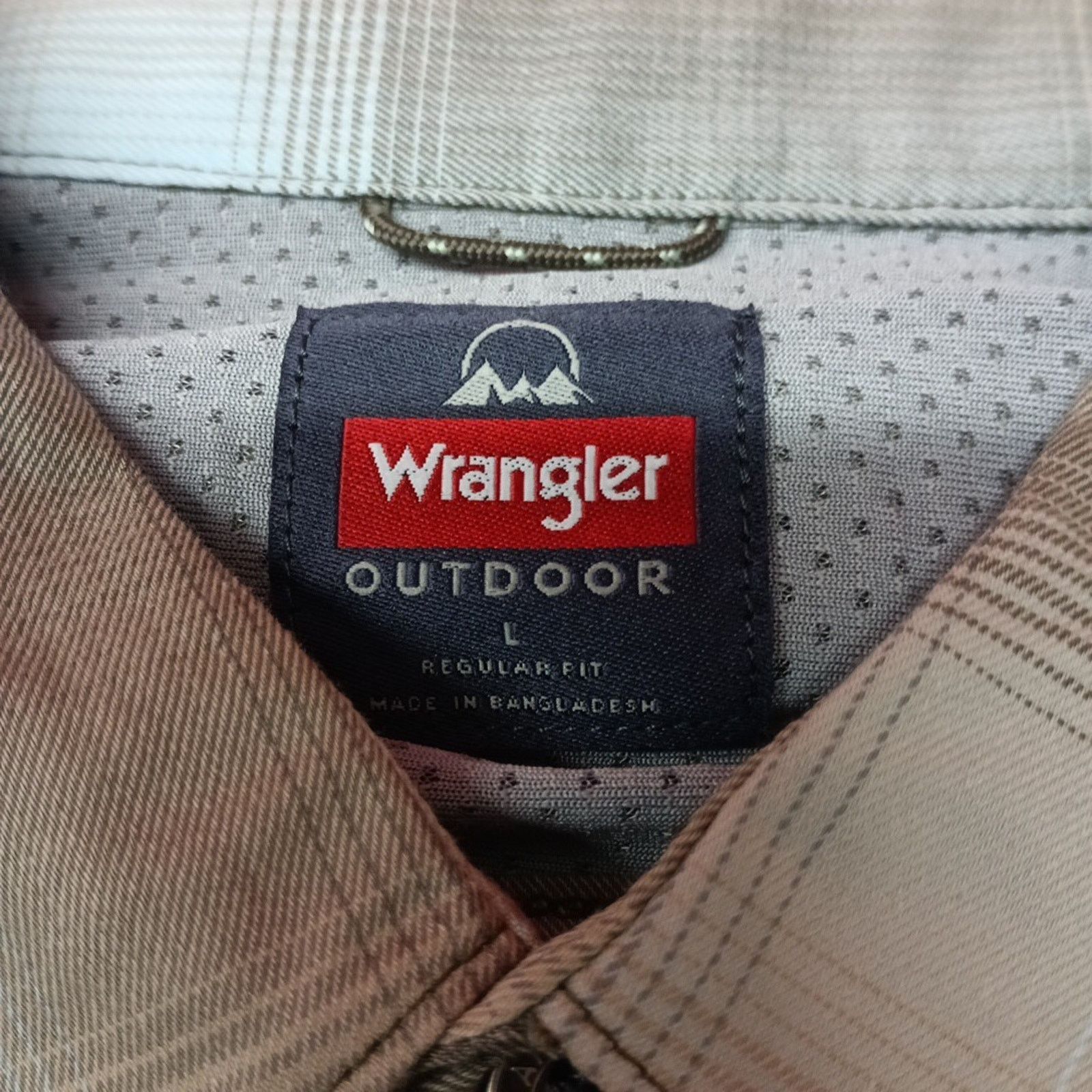 Wrangler Wrangler Shirt Mens L Gray Plaid Convertible Sleeves Utility Size US L / EU 52-54 / 3 - 6 Thumbnail