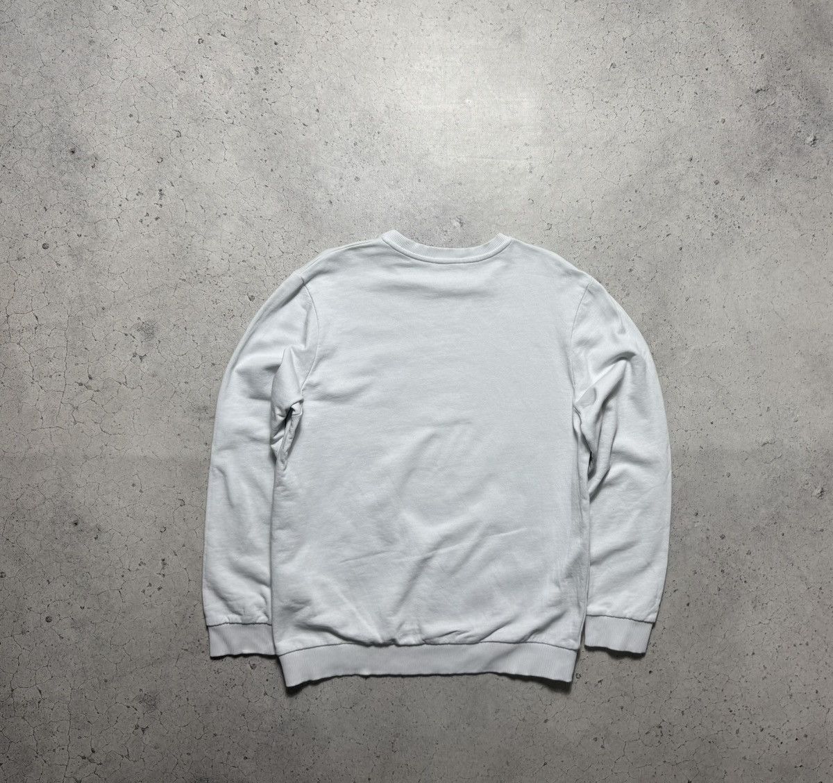 Versace Jeans Couture Versace Jeans Couture Big Logo White Sweatshirt Size XL Size US XL / EU 56 / 4 - 9 Thumbnail