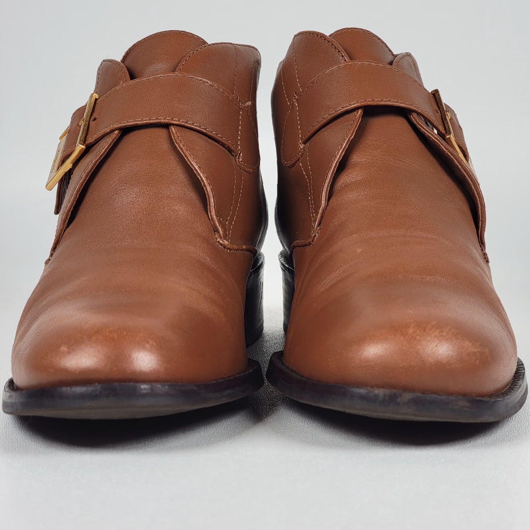 Etienne Aigner VINTAGE Etienne Aigner Leather Ankle Boots - Brown - Size 8 M Women Bootie Size US 8 / IT 38 - 3 Thumbnail