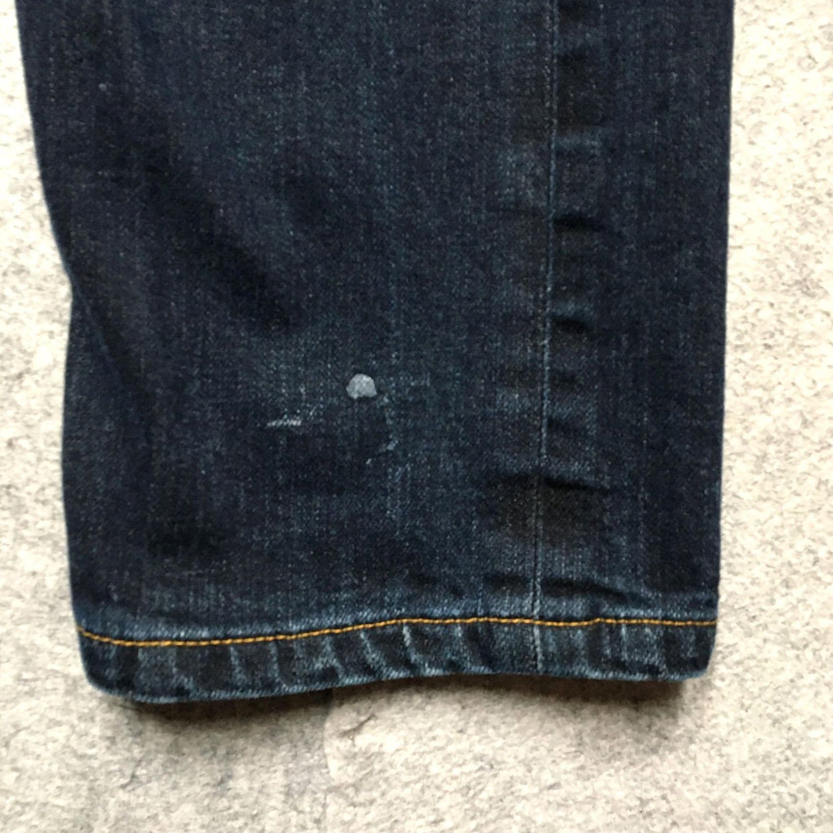 Vintage Naked & Famous Weird Guy Jeans Mens 32x32 Blue Stretch Selvedge Denim Pants Size US 32 / EU 48 - 2 Thumbnail