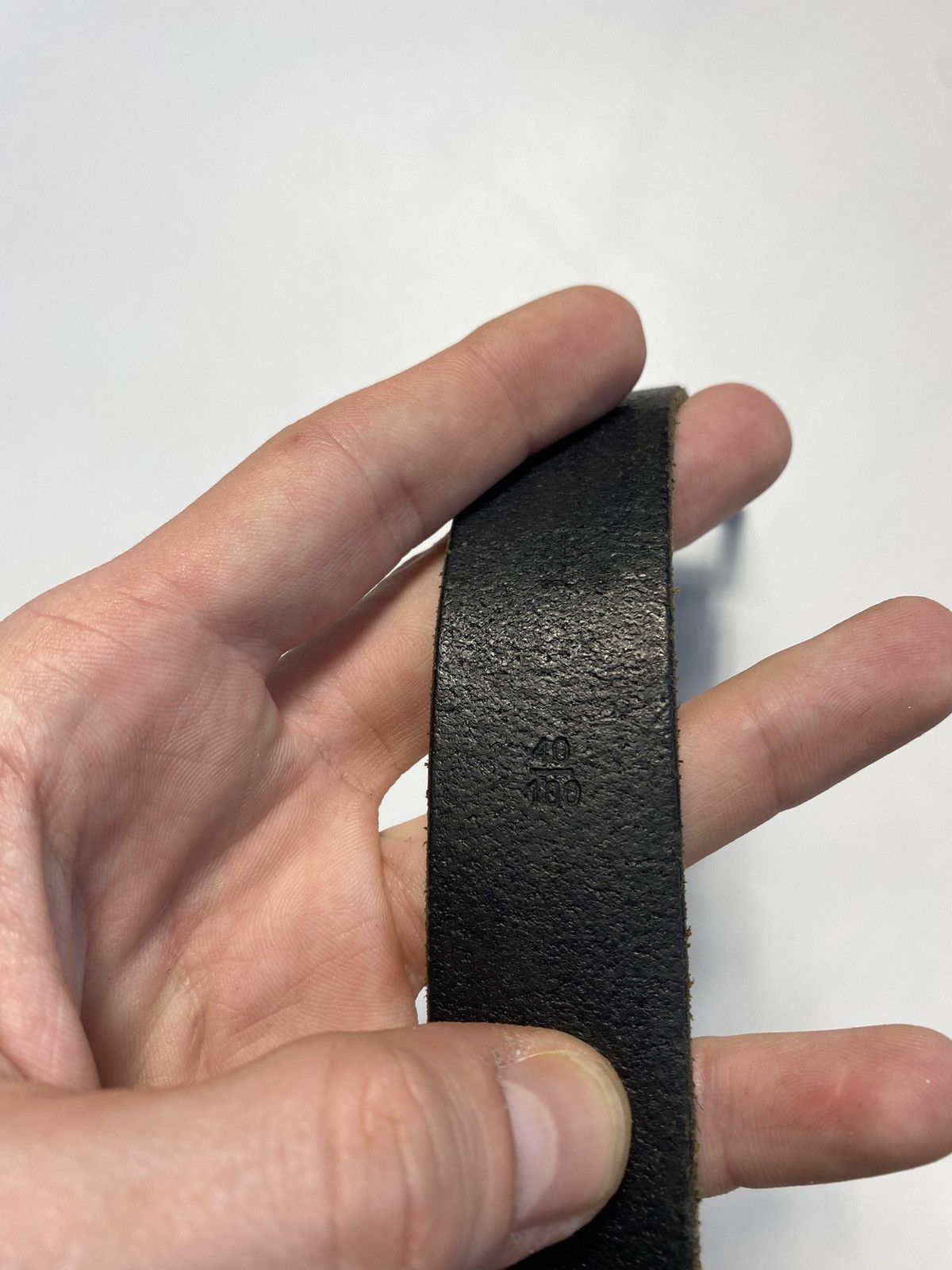 Polo Ralph Lauren Polo Ralph Lauren leather belt with logo Size 40 - 6 Thumbnail