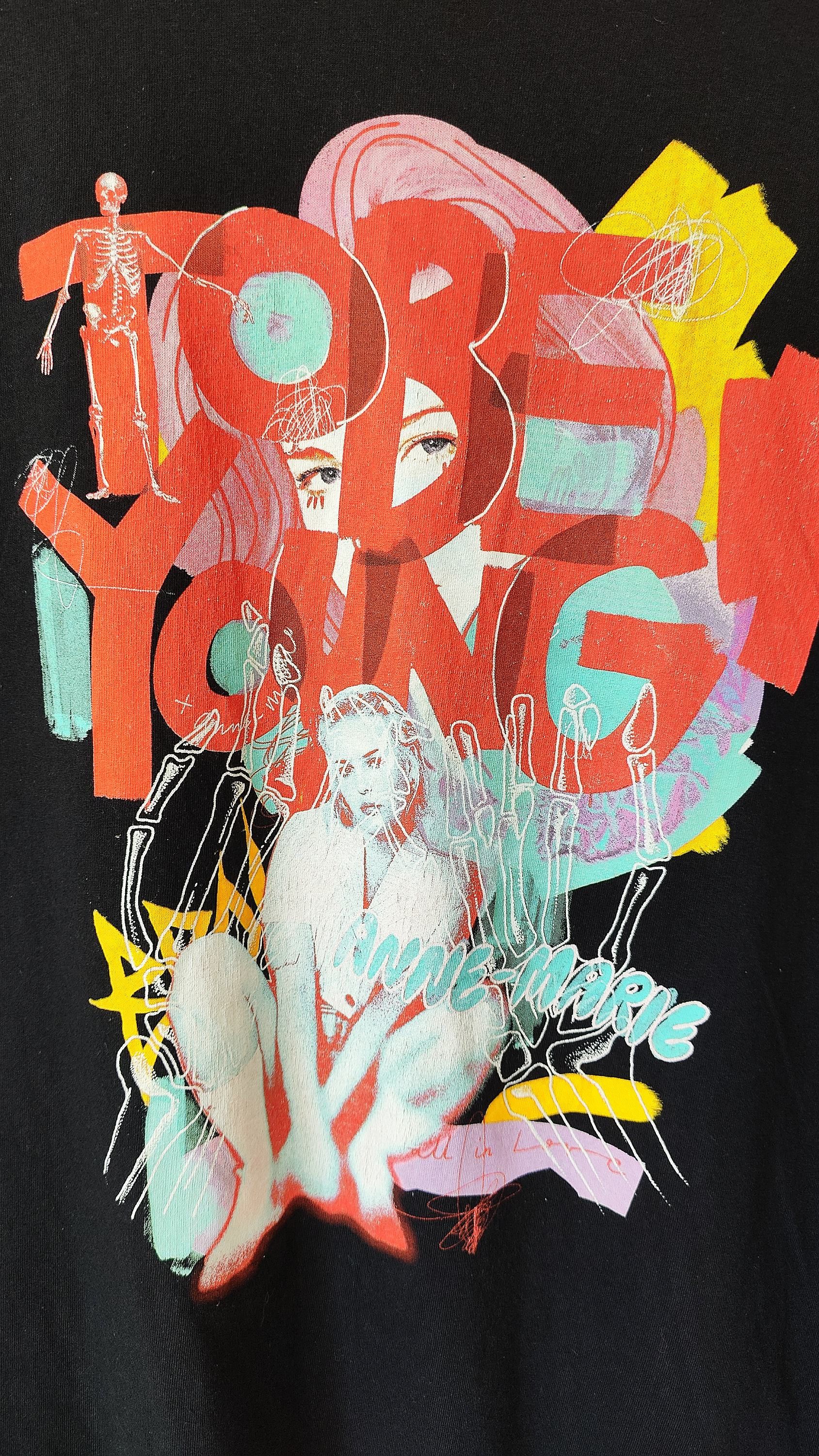Band Tees Anne Marie x Doja Cat To Be Young Promo Tshirt Size US XL / EU 56 / 4 - 2 Thumbnail
