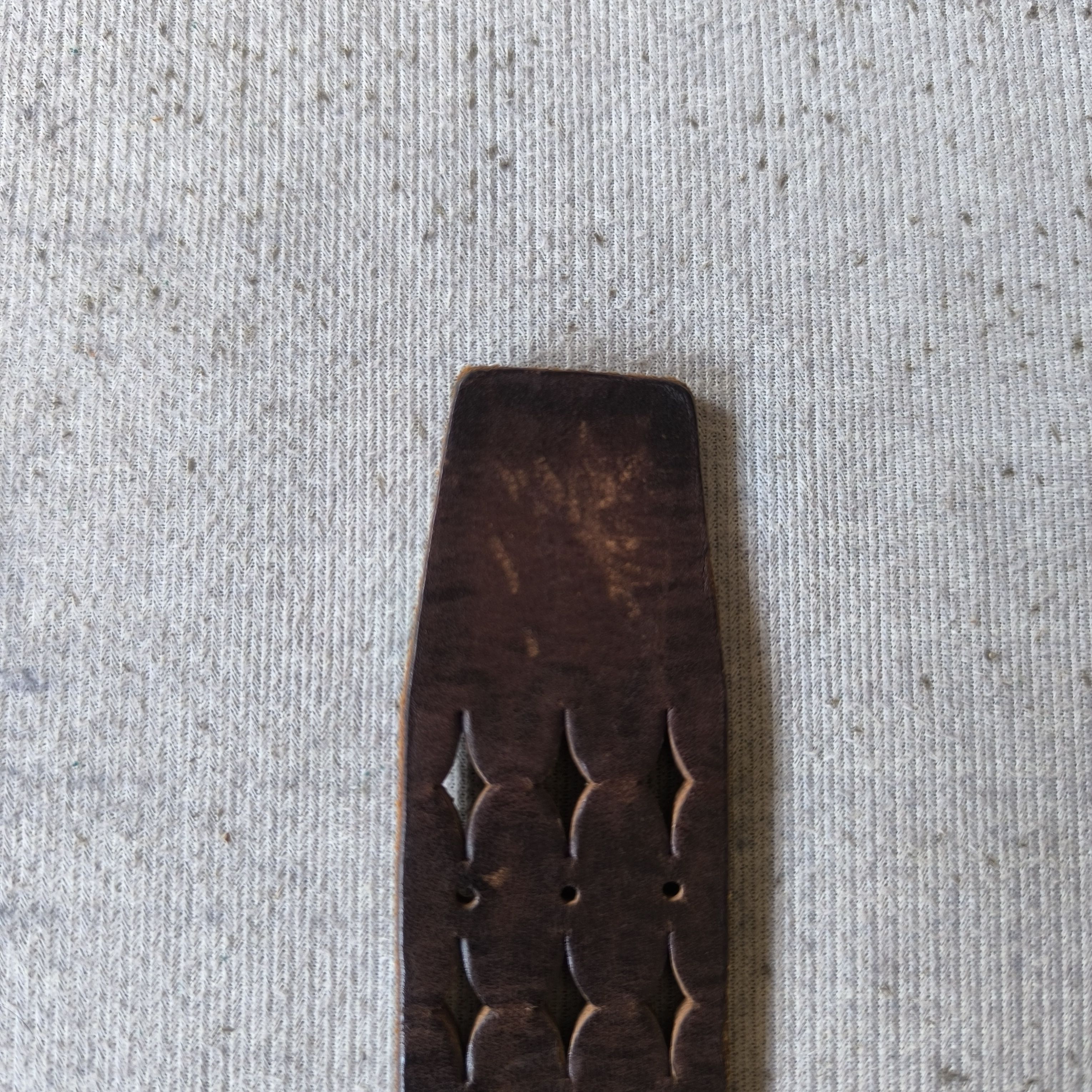 PPFM 💥 Vintage japanese craft garrison leather belt Size ONE SIZE - 5 Thumbnail