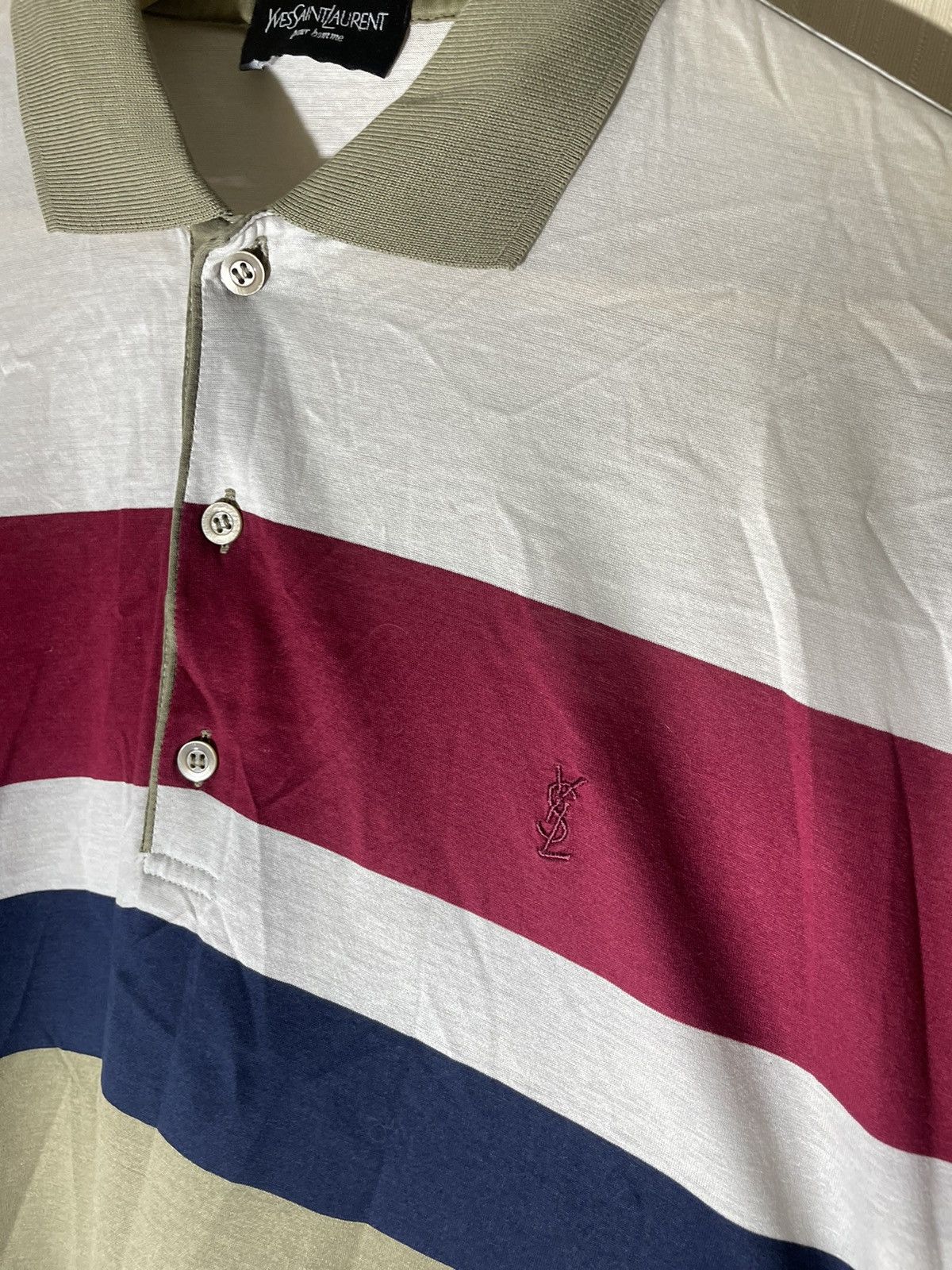 Vintage × Yves Saint Laurent Yves Saint Laurent vintage streetwear polo shirt Size US M / EU 48-50 / 2 - 4 Thumbnail