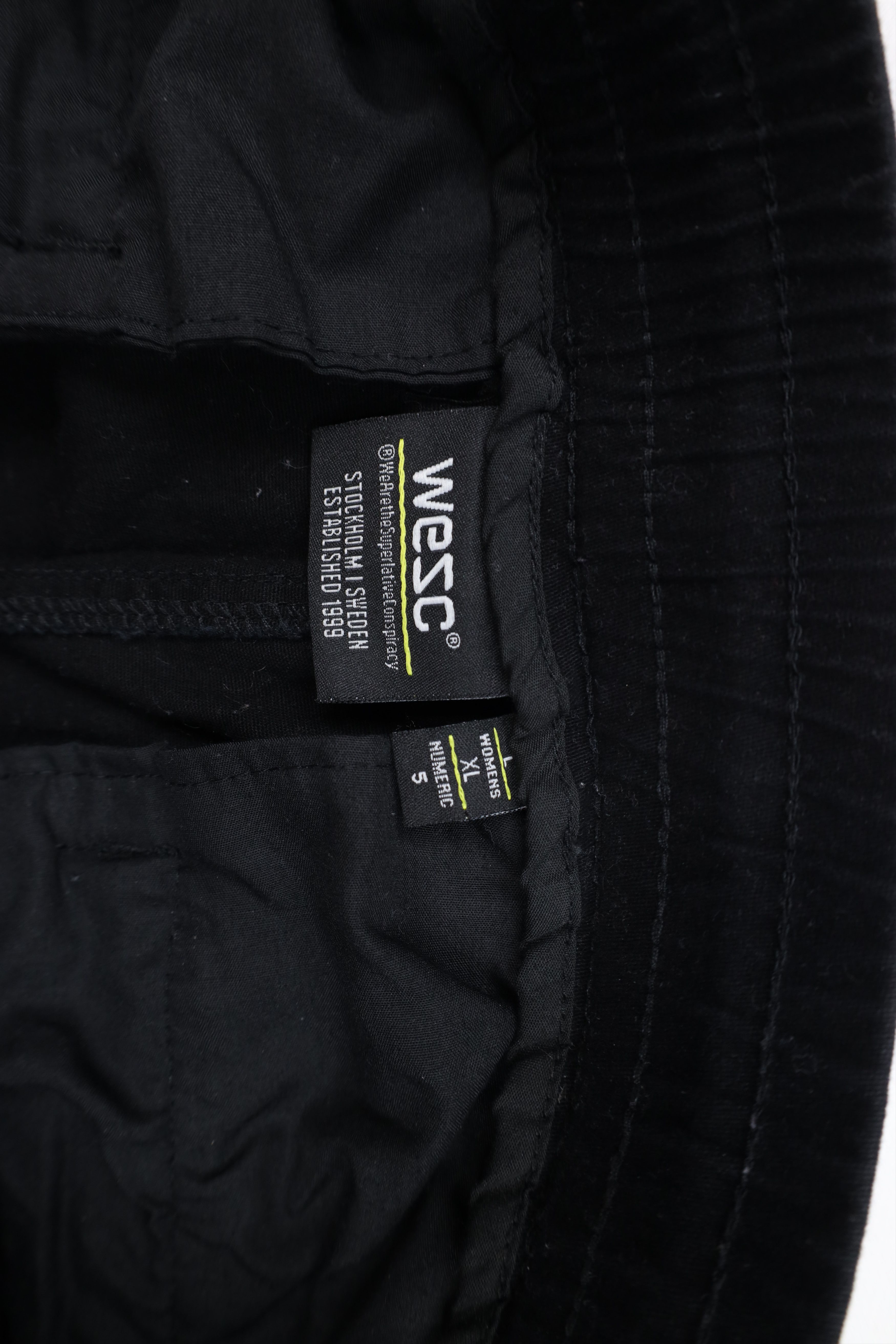 Vintage × WeSC WESC Streetwear Cuffed Cargo Joggers Jogger Pants Black Size US 36 / EU 52 - 8 Thumbnail