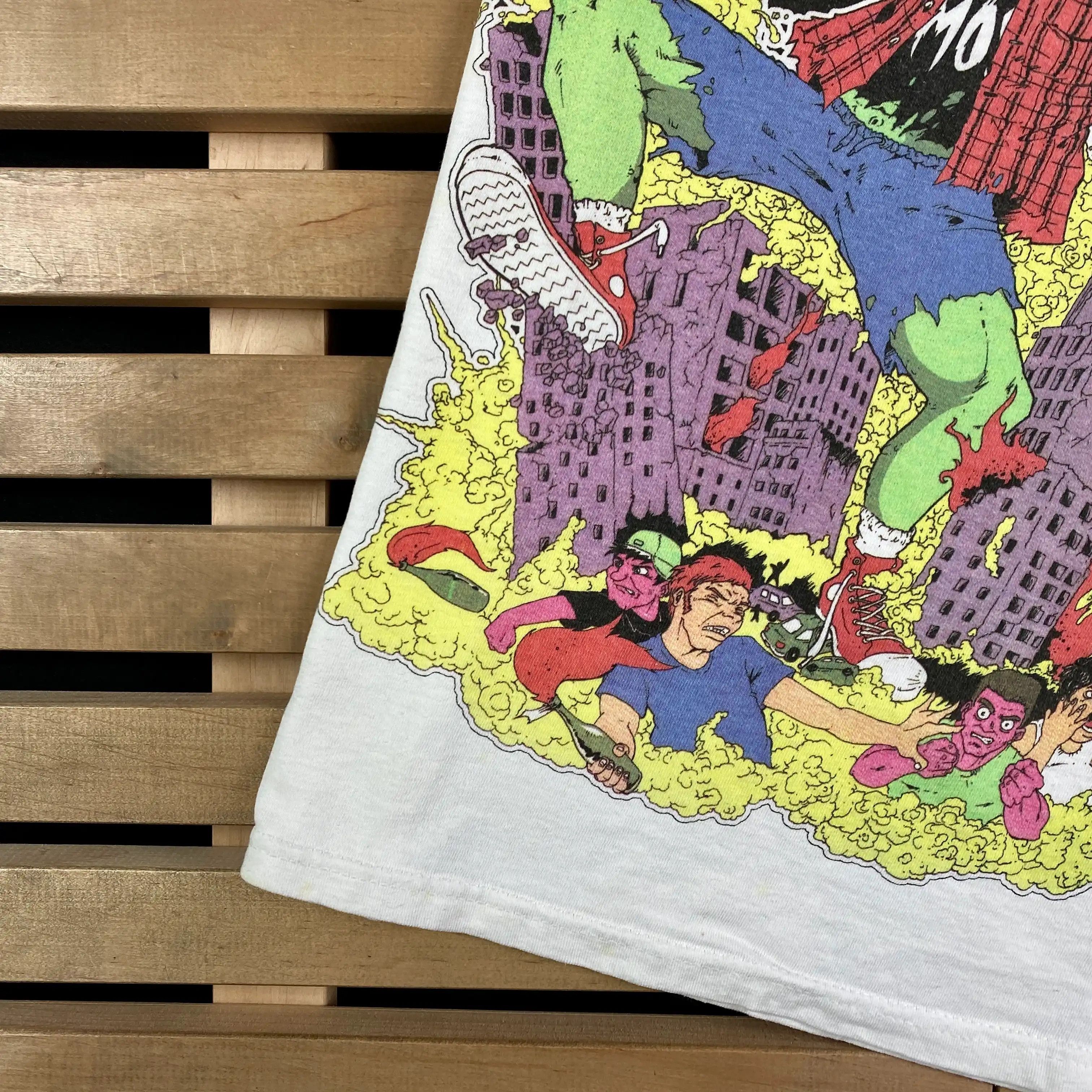 DC Comics × Vintage Mens Vintage T Shirt Comics Size S Size US S / EU 44-46 / 1 - 3 Thumbnail