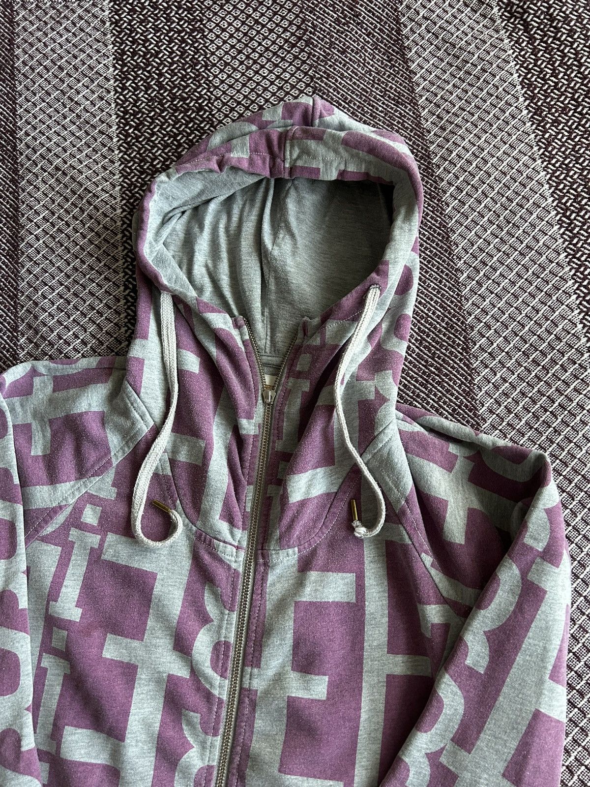 Diesel Vintage Diesel 90s Monogram Y2k Zip Hoodie Streetwear Size M Size M / US 6-8 / IT 42-44 - 8 Thumbnail
