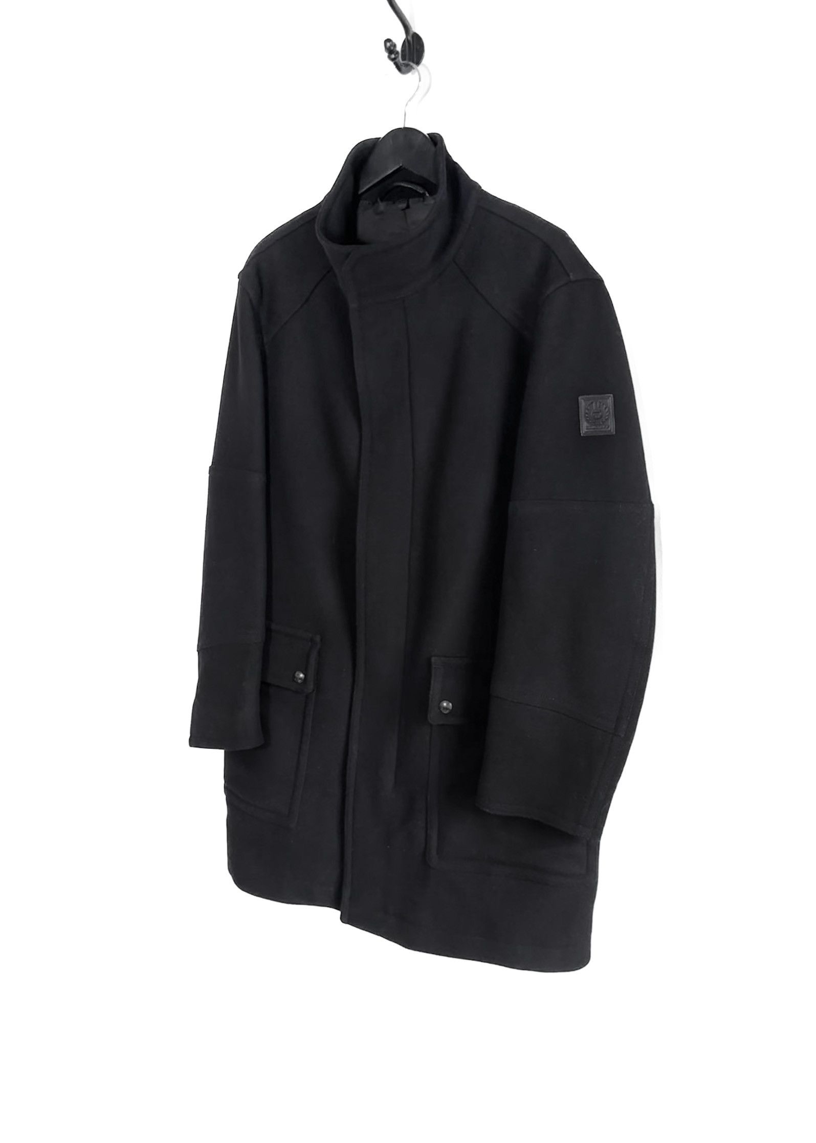 Belstaff Belstaff Black Wool Utility Coat Size US M / EU 48-50 / 2 - 2 Thumbnail