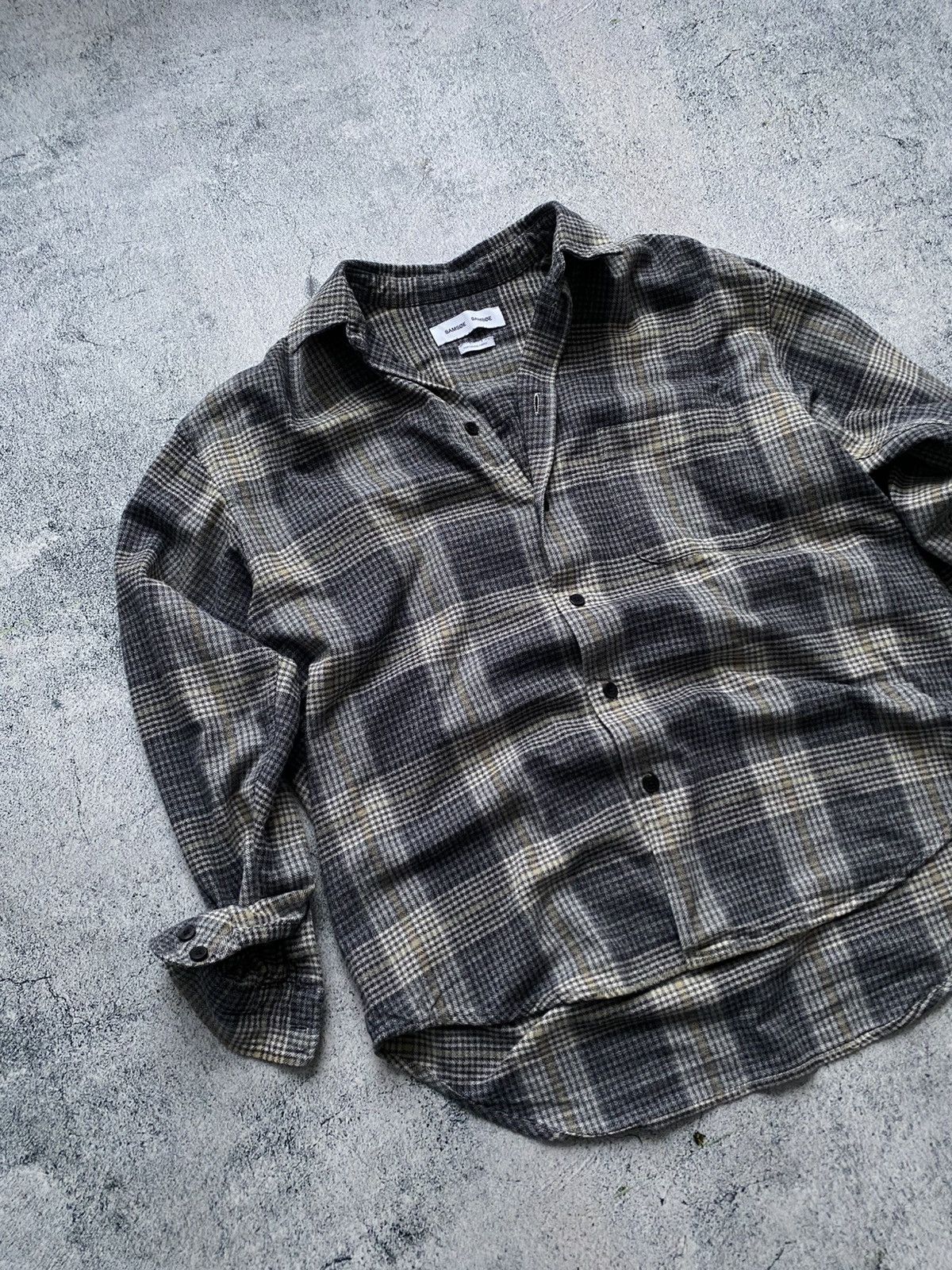 Samsoe Samsoe Rare Samsoe Samsoe Oversized Buttons Up Hype Over shirt Size US M / EU 48-50 / 2 - 4 Thumbnail