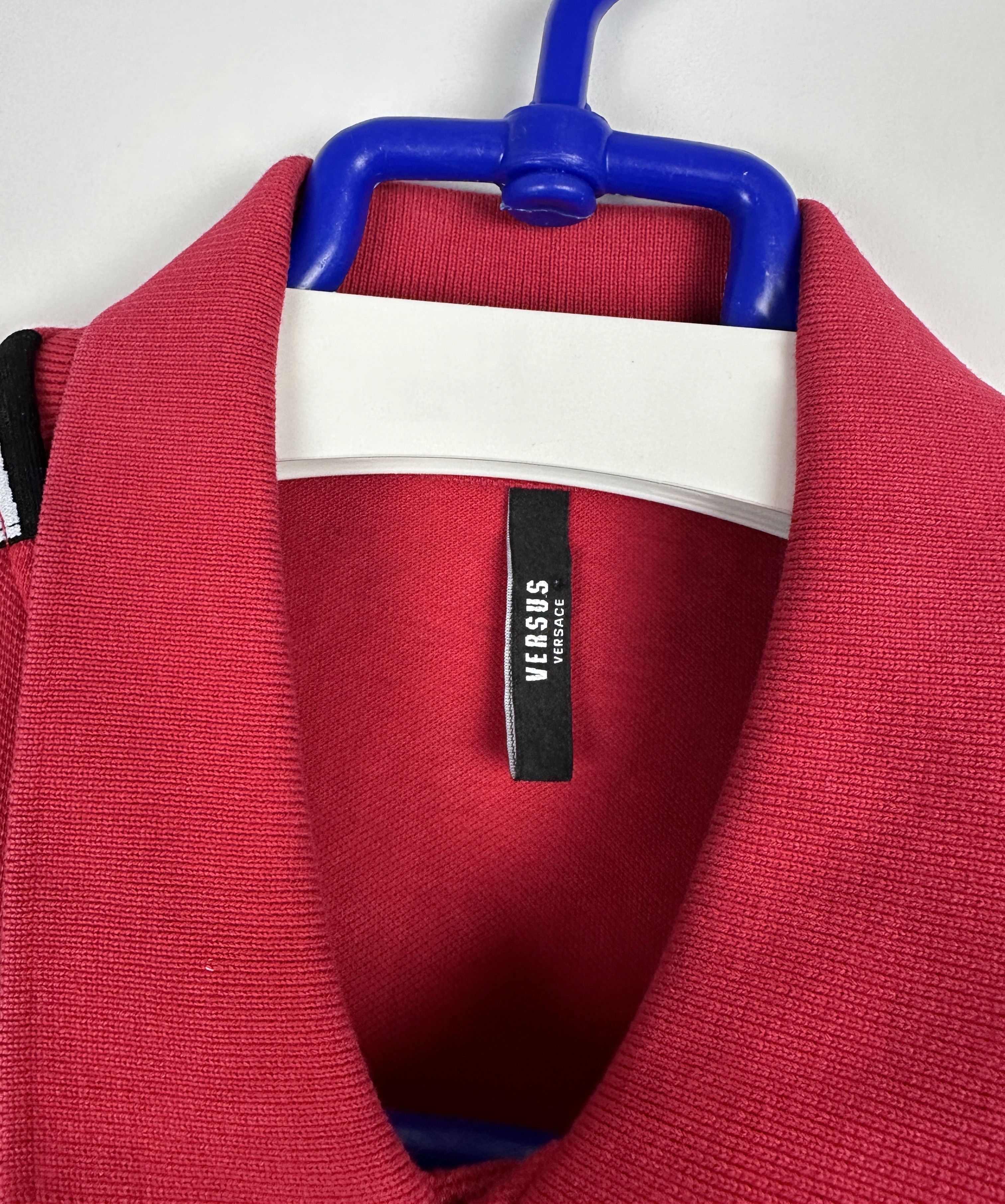 Versace Versus Verace red men polo tee Size US S / EU 44-46 / 1 - 6 Thumbnail