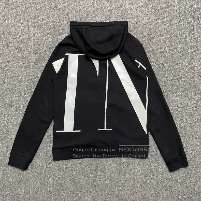 Valentino Valentino Black printed logo zip hoodie Size US S / EU 44-46 / 1 - 2 Thumbnail