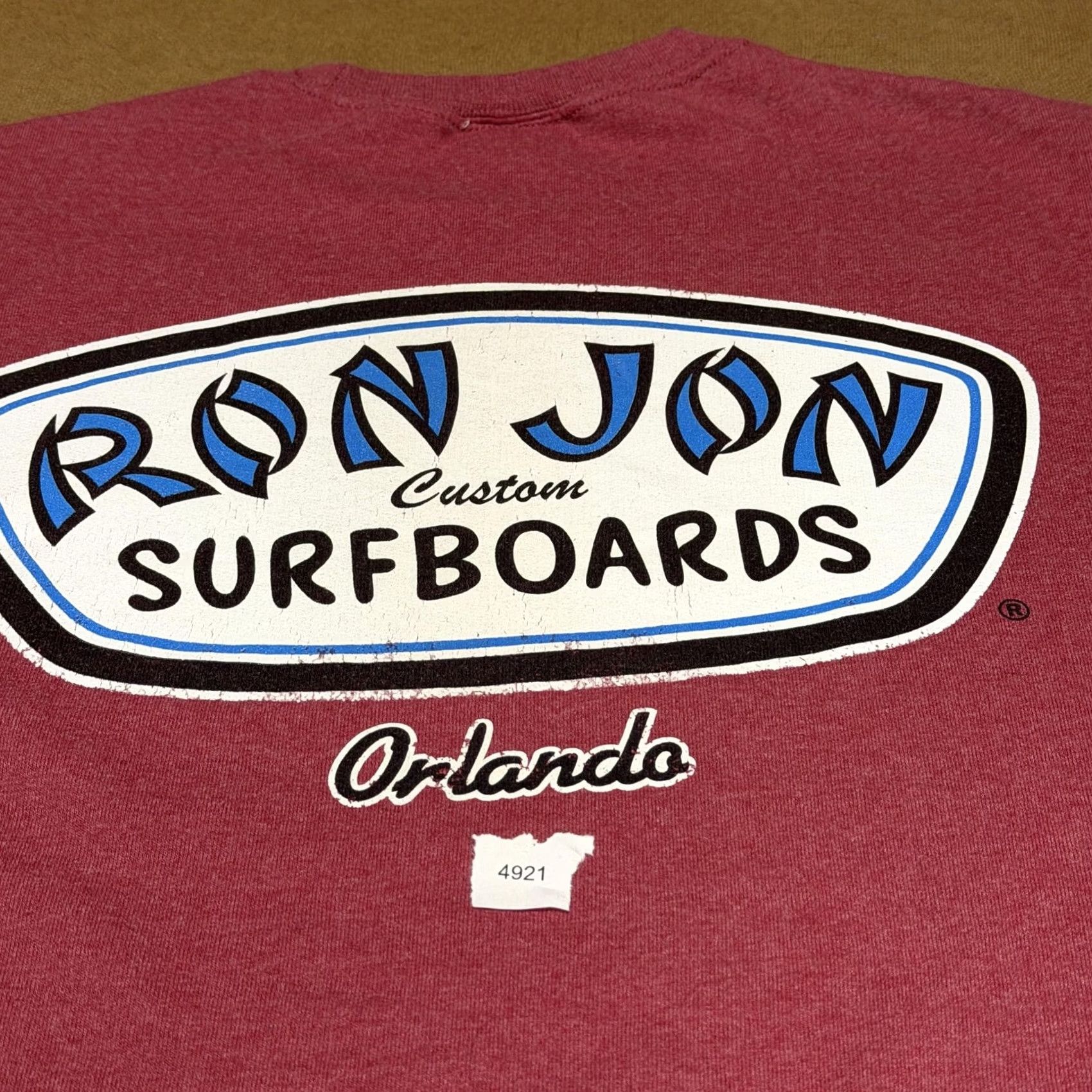 Pinko Ron Jon Sweatshirt Mens Small Pink Graphic Pullover Beach Orlando Surfboards Size US S / EU 44-46 / 1 - 8 Thumbnail