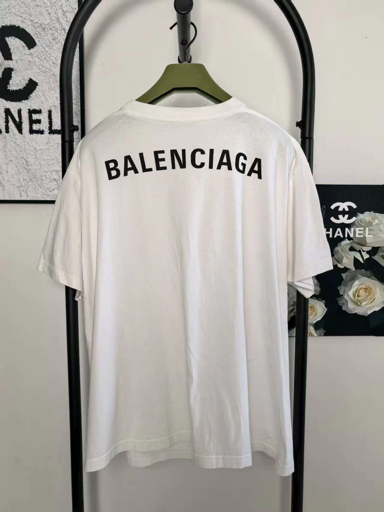 Balenciaga Balenciaga Logo Short Sleeve T-shirt - dmc Size US M / EU 48-50 / 2 - 1 Thumbnail