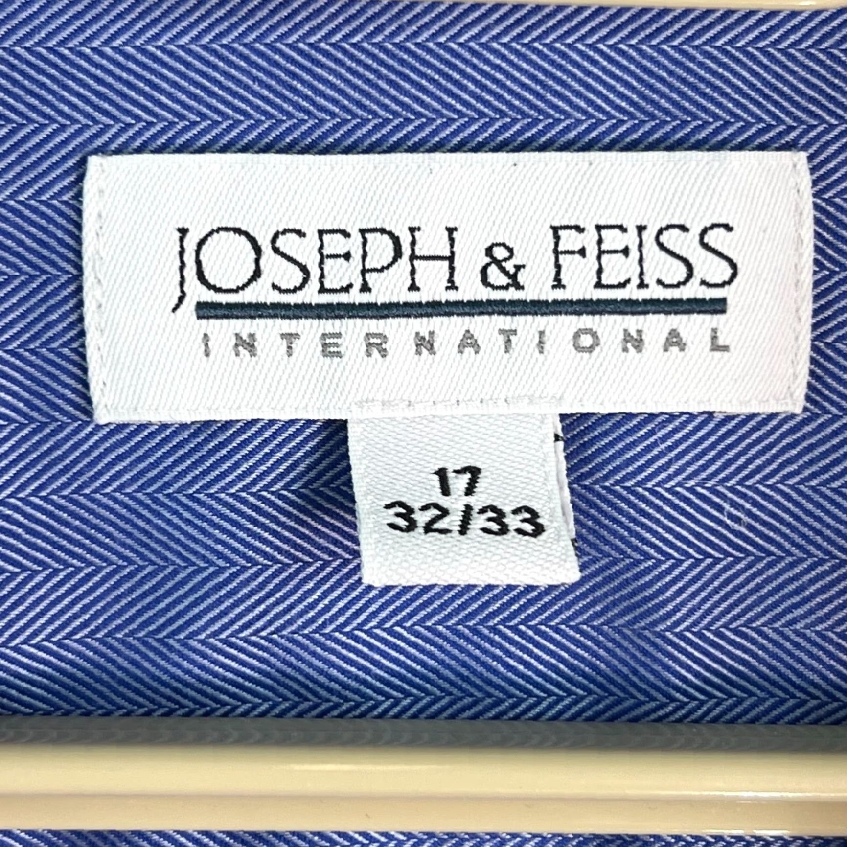 Joseph Joseph And Feiss Button Up Shirt Mens Long Sleeve Blue 17 32 Regular Size 17 Size US XL / EU 56 / 4 - 4 Thumbnail