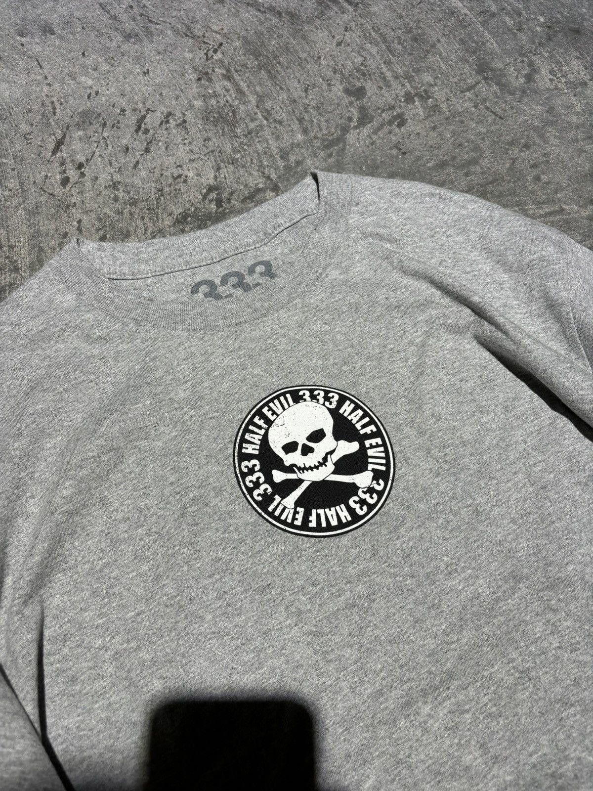 Half Evil [NEW] Half-Evil Skull Tee Size US L / EU 52-54 / 3 - 4 Thumbnail