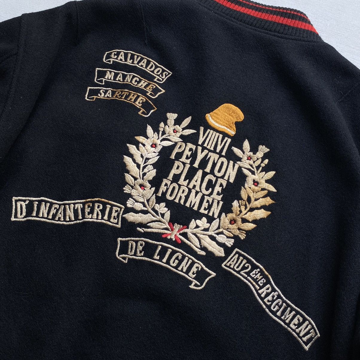 Designer × Japanese Brand × PPFM PPFM Varsity Wool Jacket Size US M / EU 48-50 / 2 - 3 Thumbnail