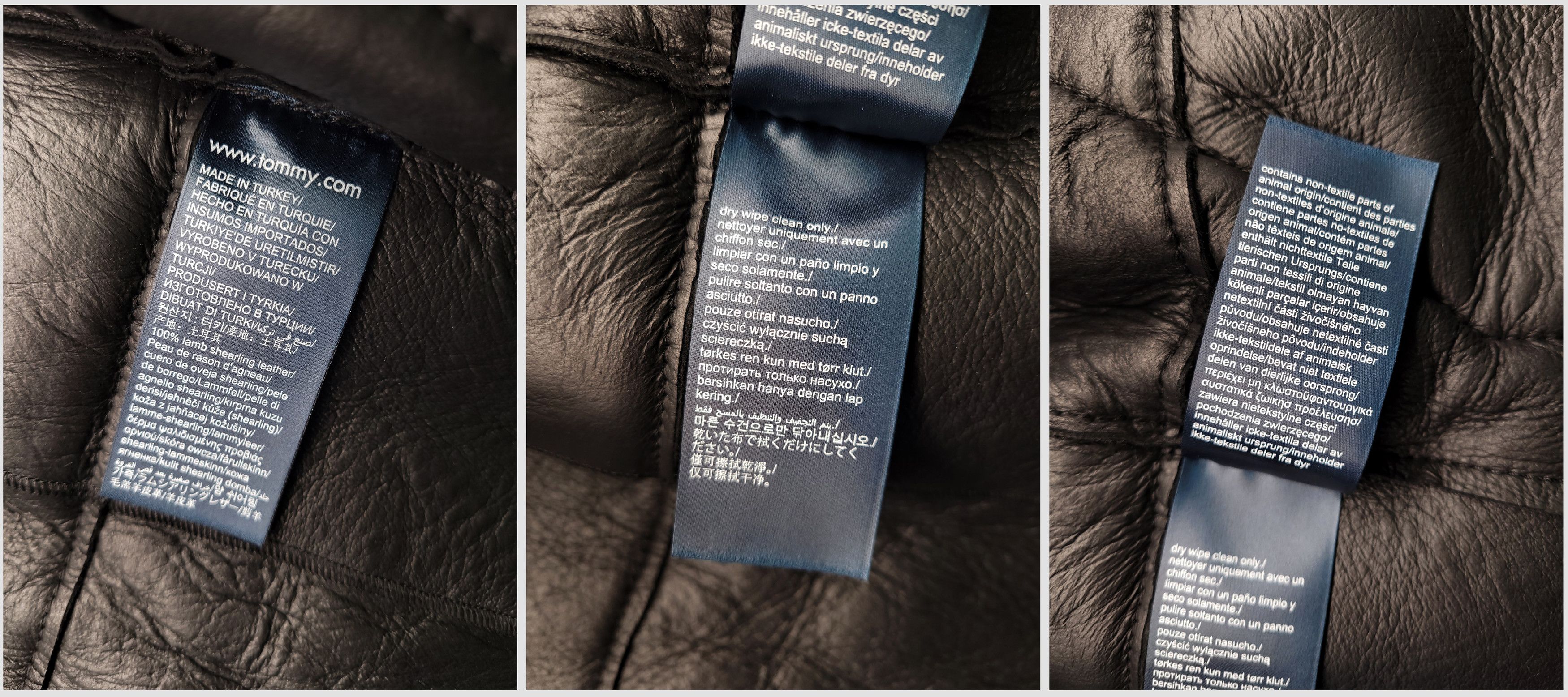 Tommy Hilfiger TOMMY HILFIGER _ AVIATOR _ ELEVATED SHEARLING JACKET _ LAMB Size US L / EU 52-54 / 3 - 9 Thumbnail