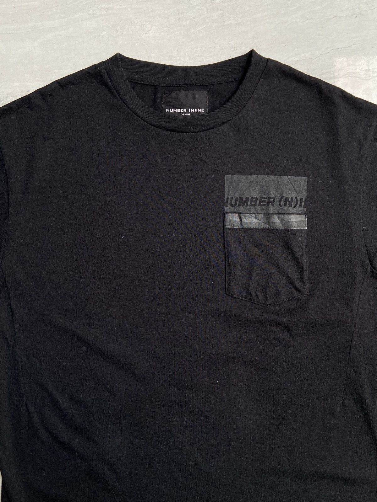 Number (N)ine NUMBER NINE Black T-Shirt Size US S / EU 44-46 / 1 - 3 Thumbnail